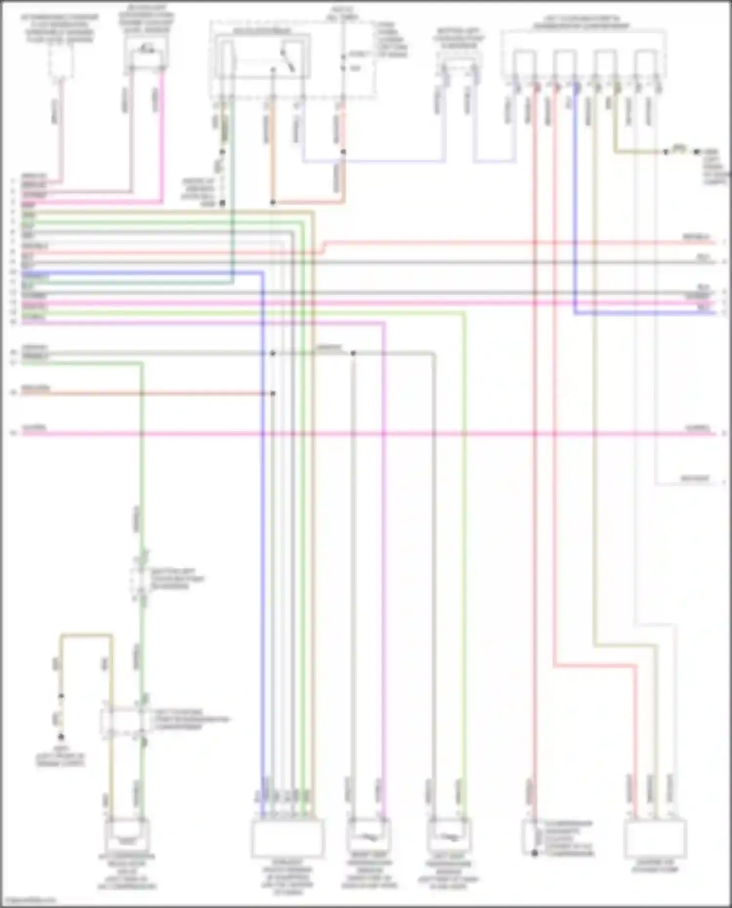 Taos Volkswagen I (2020-2024): Automatic a/c circuit (3 of 4)