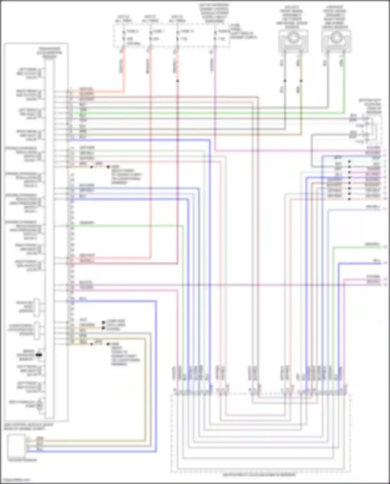 Taos Volkswagen I (2020-2024): Anti-lock brakes circuit (1 of 2)