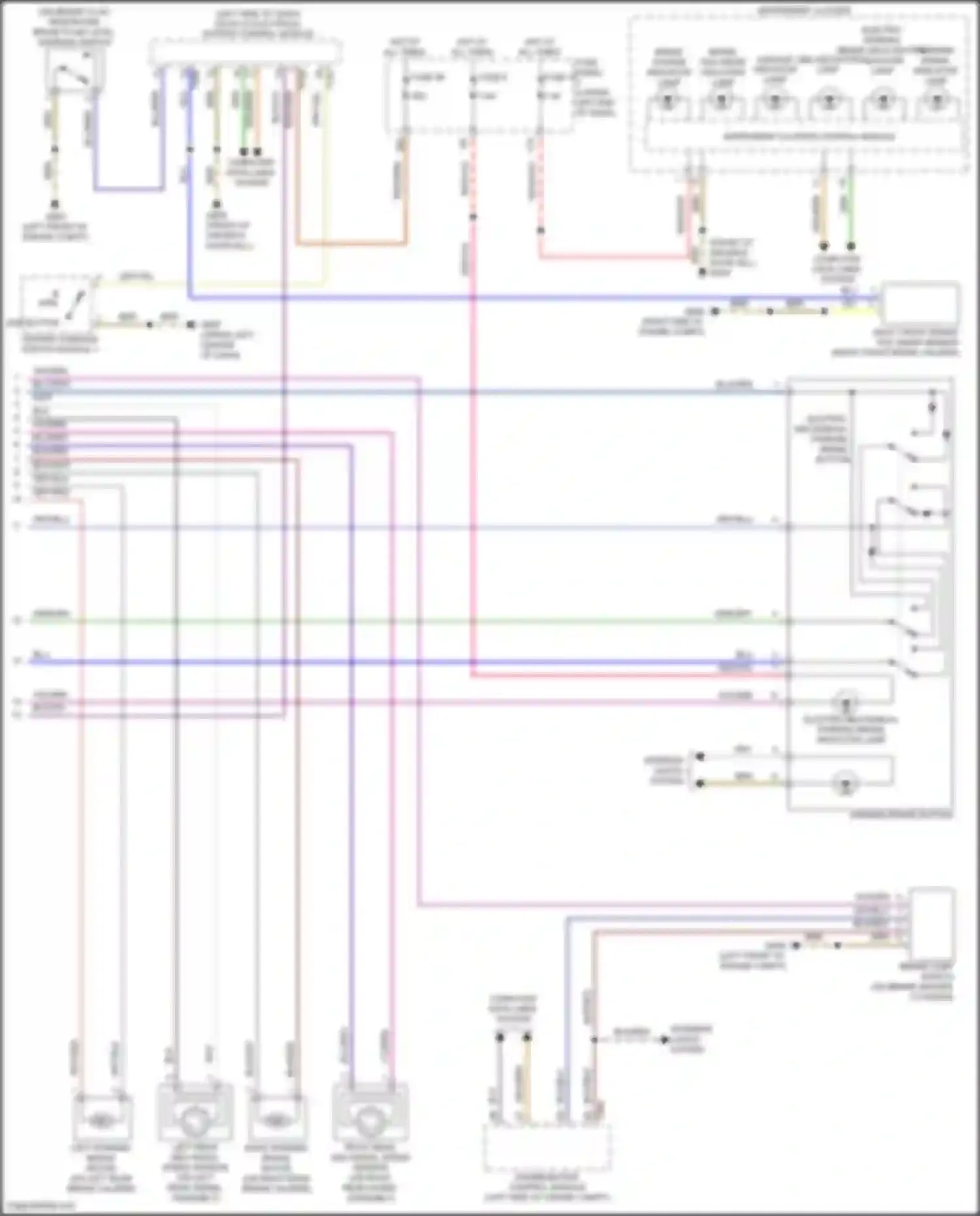 Taos Volkswagen I (2020-2024): Anti-lock brakes circuit (2 of 2)