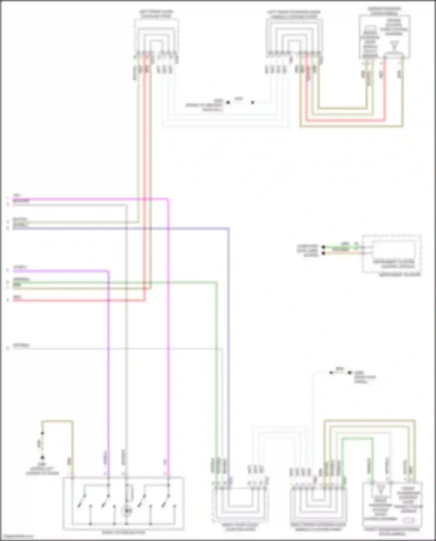 Taos Volkswagen I (2020-2024): Access/start circuit (2 of 2)