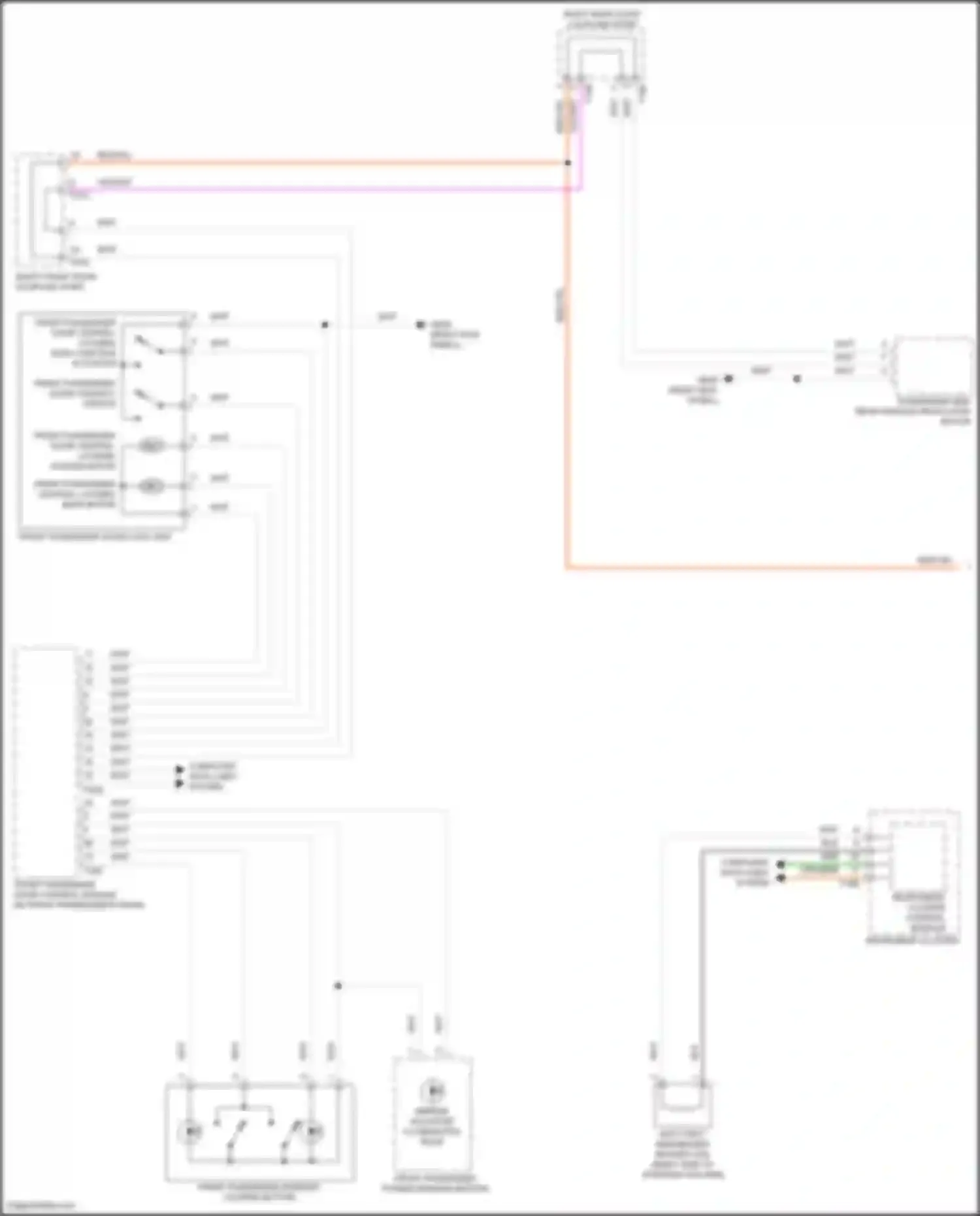 Taos Volkswagen I (2020-2024): Forced entry circuit (2 of 4)