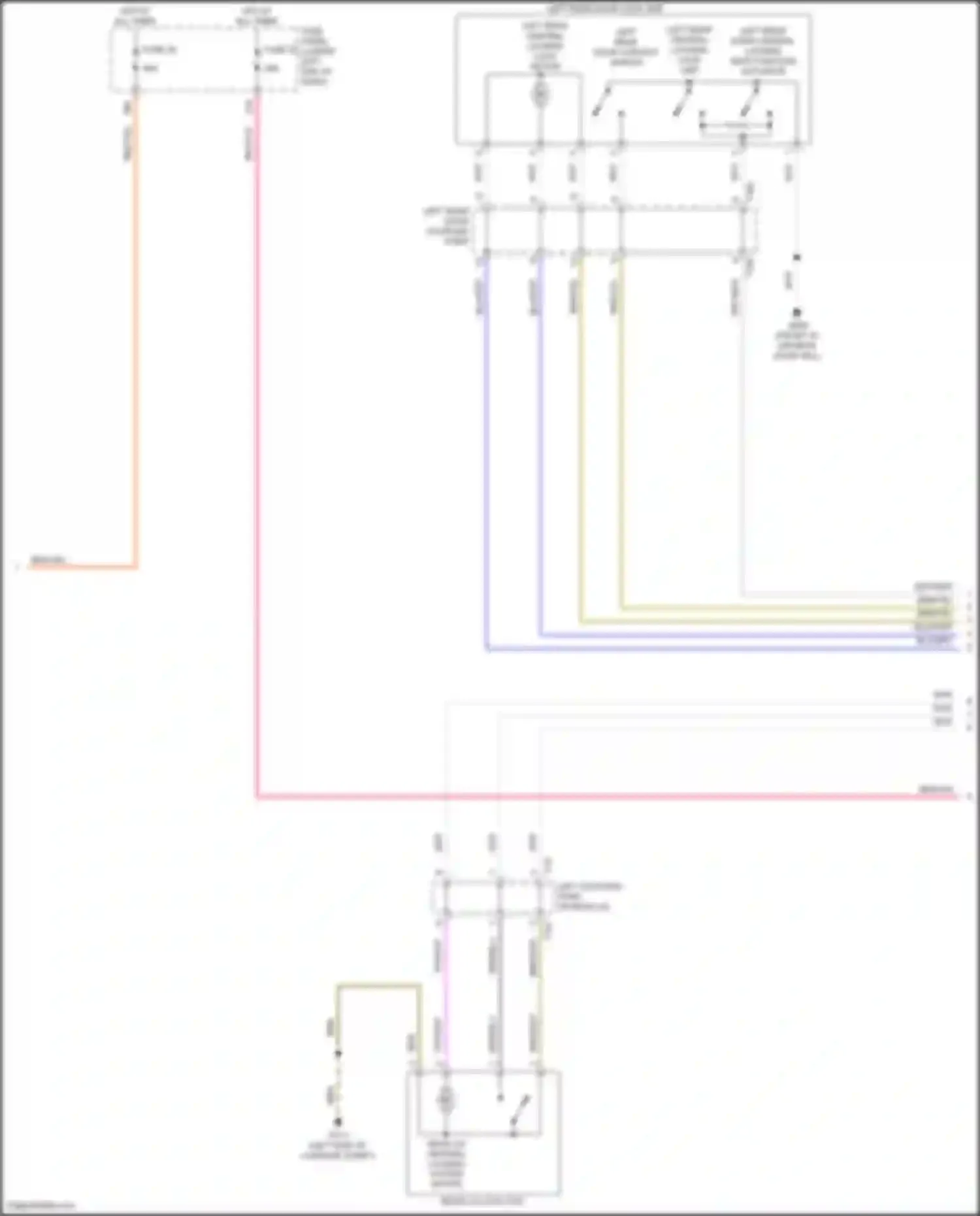 Taos Volkswagen I (2020-2024): Forced entry circuit (3 of 4)