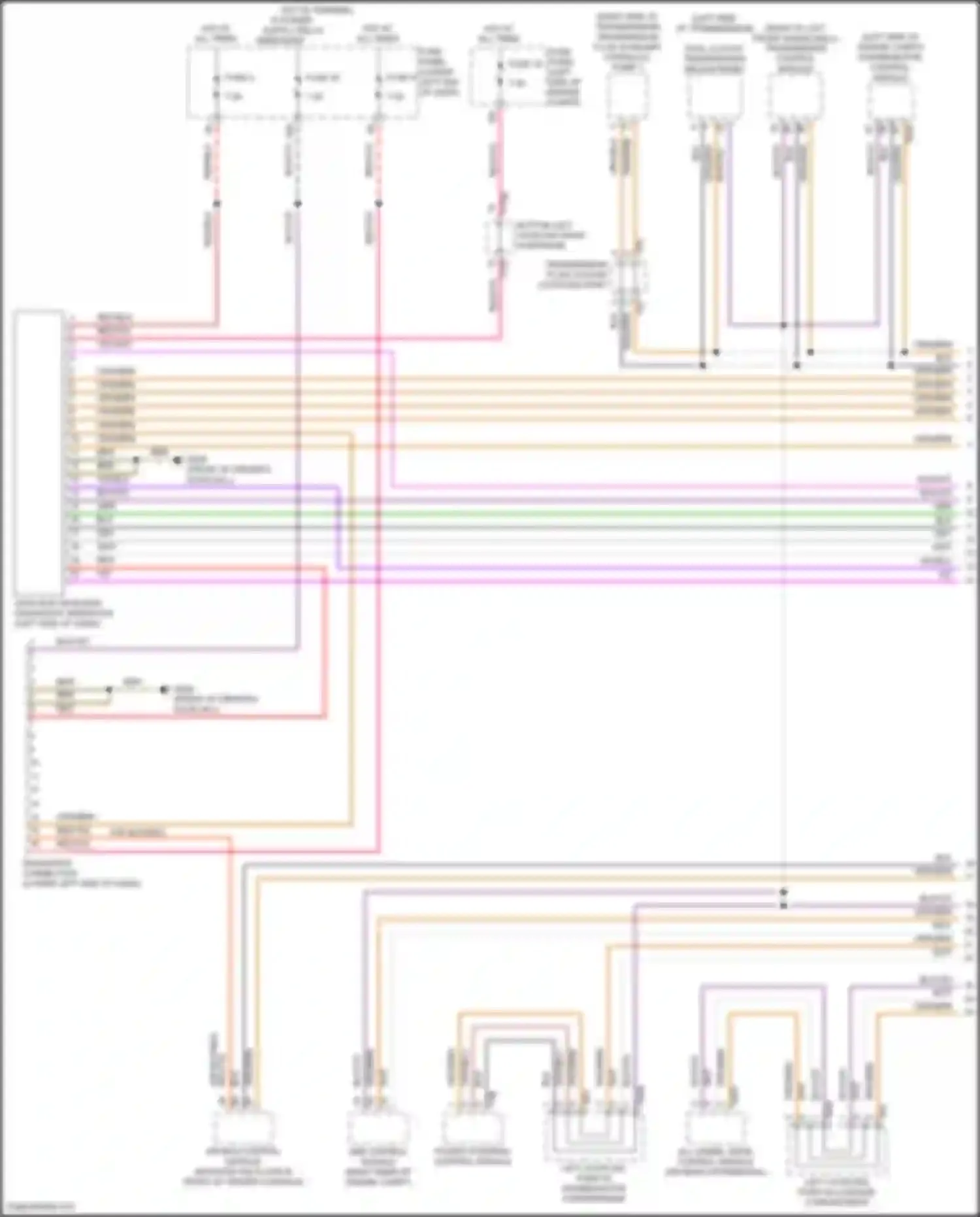 Taos Volkswagen I (2020-2024): Computer data lines circuit (1 of 4)