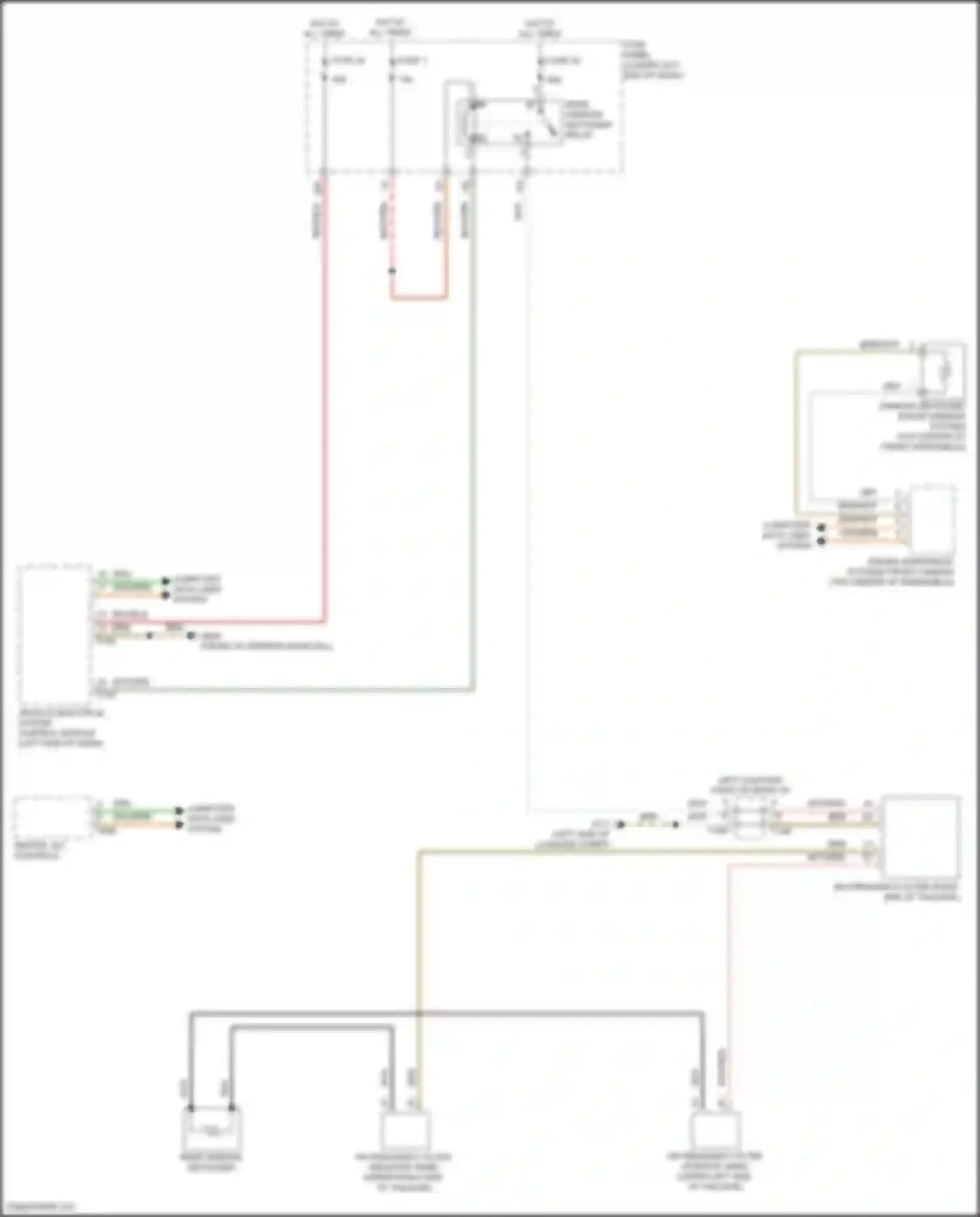Taos Volkswagen I (2020-2024): Rear defogger circuit