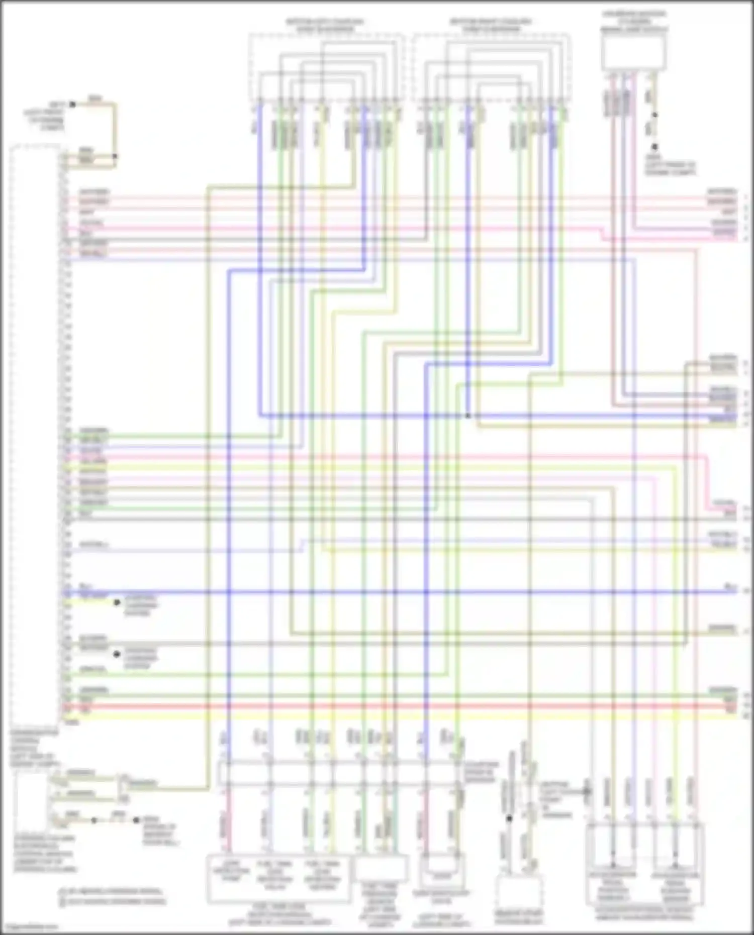 Taos Volkswagen I (2020-2024): Wiring diagram engine performance 1.5l turbo (1 of 7)