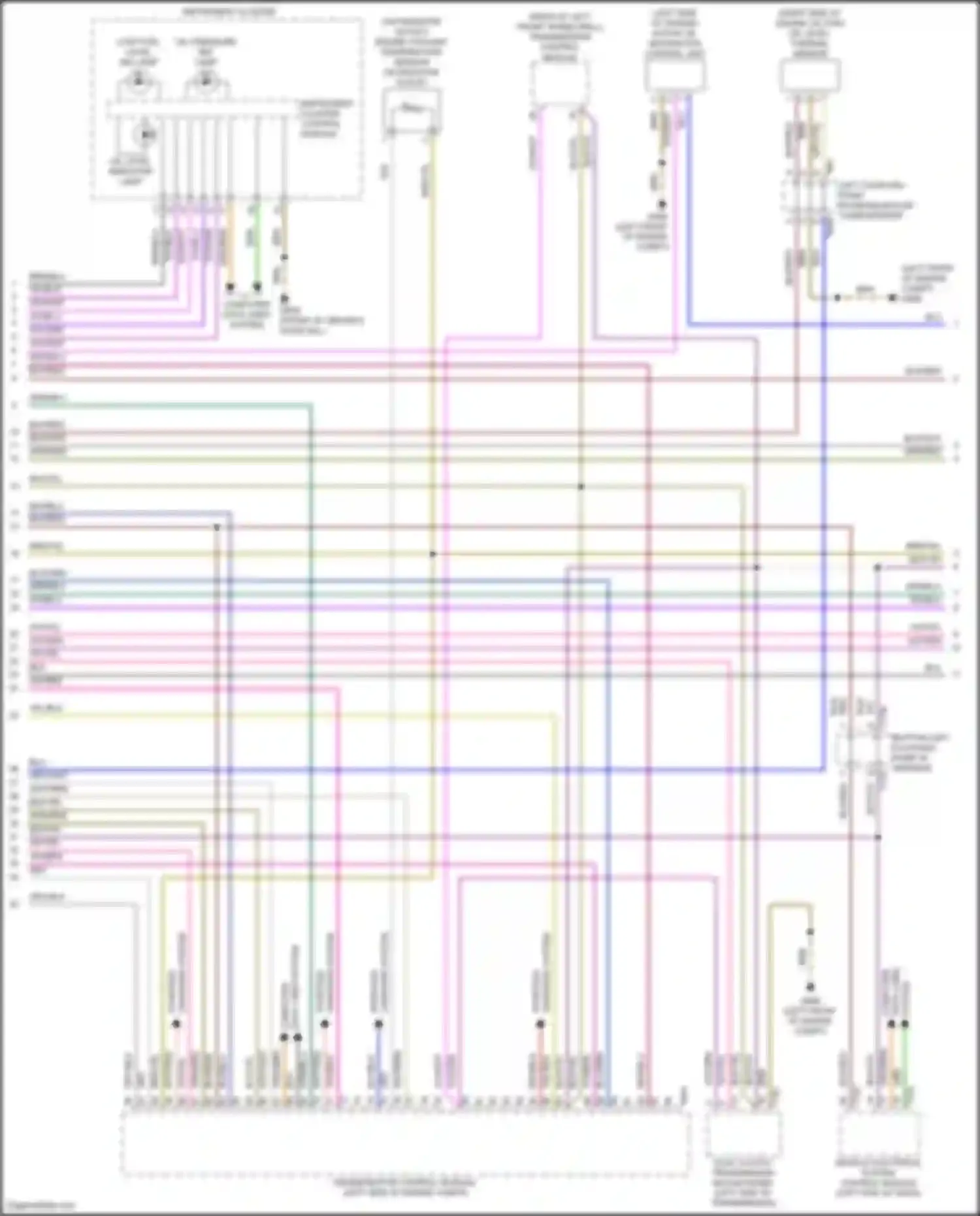 Taos Volkswagen I (2020-2024): Wiring diagram engine performance 1.5l turbo (4 of 7)