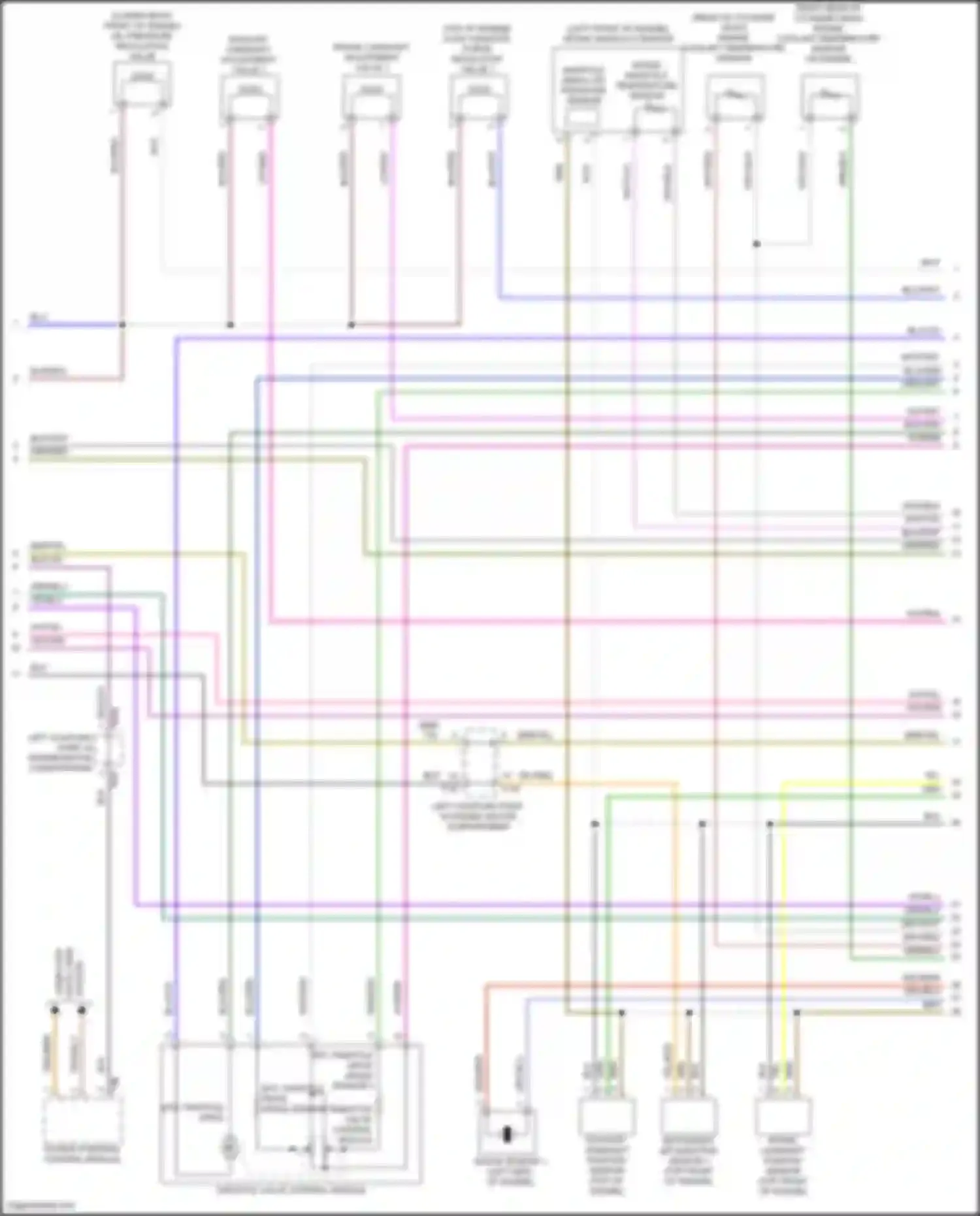 Taos Volkswagen I (2020-2024): Wiring diagram engine performance 1.5l turbo (5 of 7)