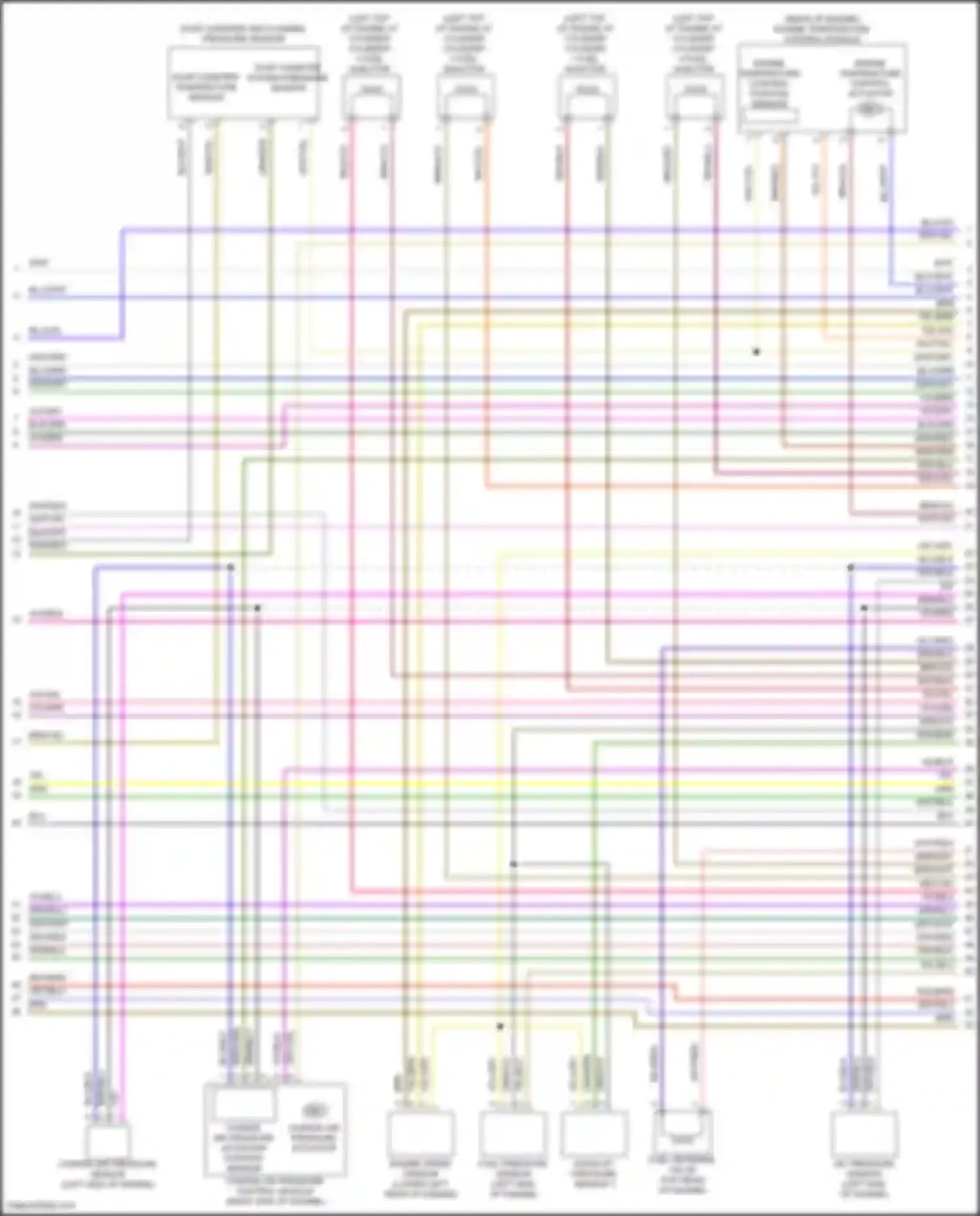Taos Volkswagen I (2020-2024): Wiring diagram engine performance 1.5l turbo (6 of 7)