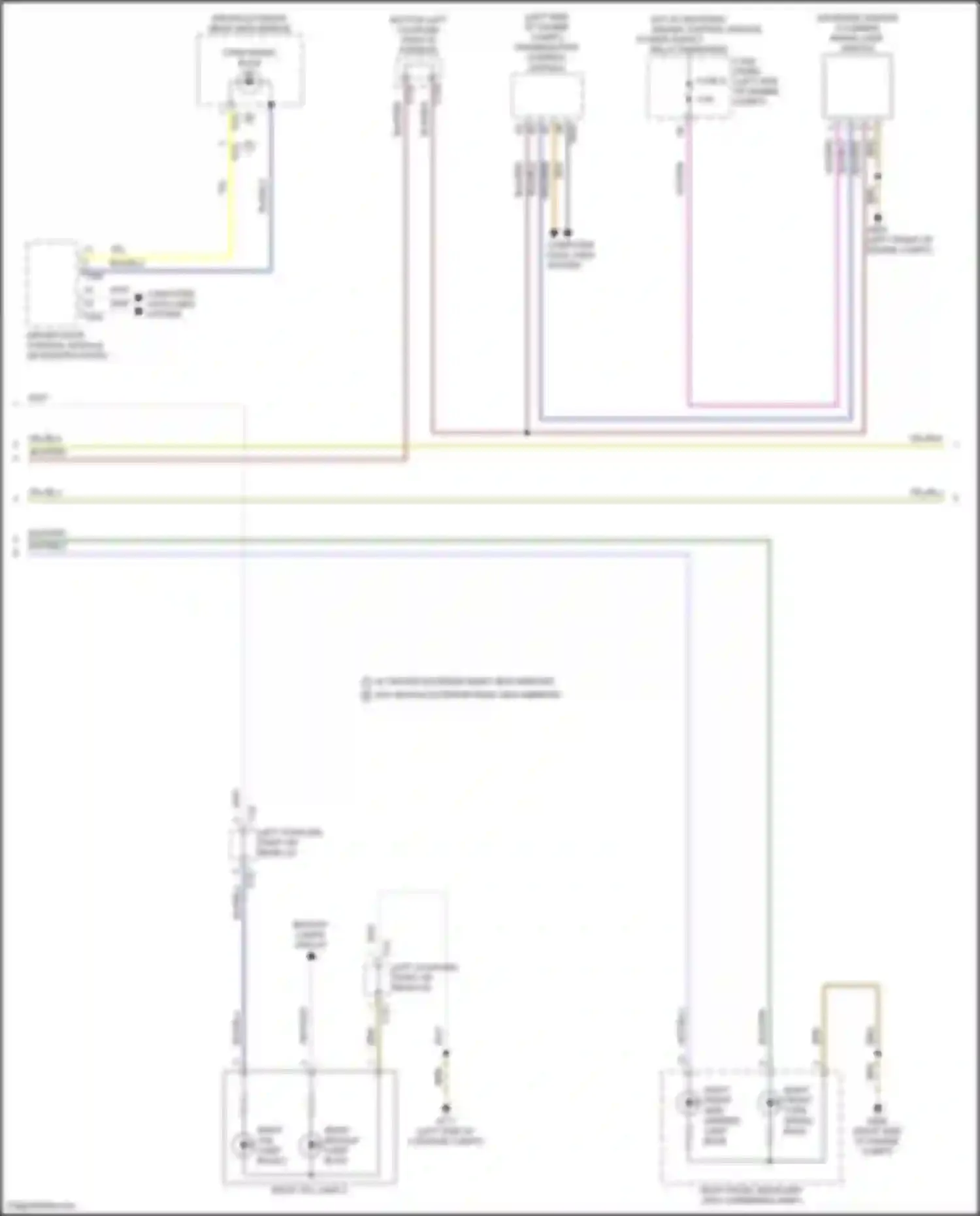 Taos Volkswagen I (2020-2024): Exterior lamps circuit (3 of 4)