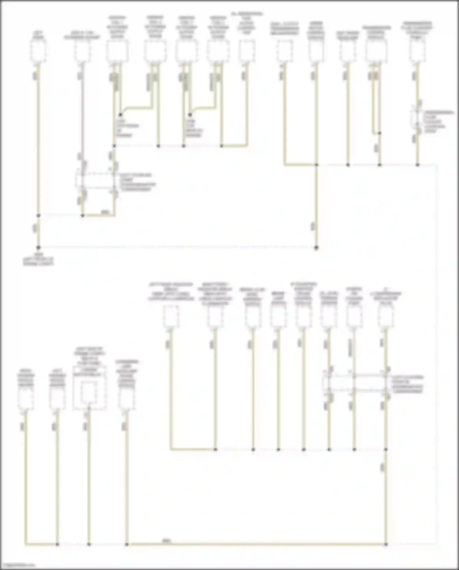 Taos Volkswagen I (2020-2024): Ground distribution circuit (3 of 6)