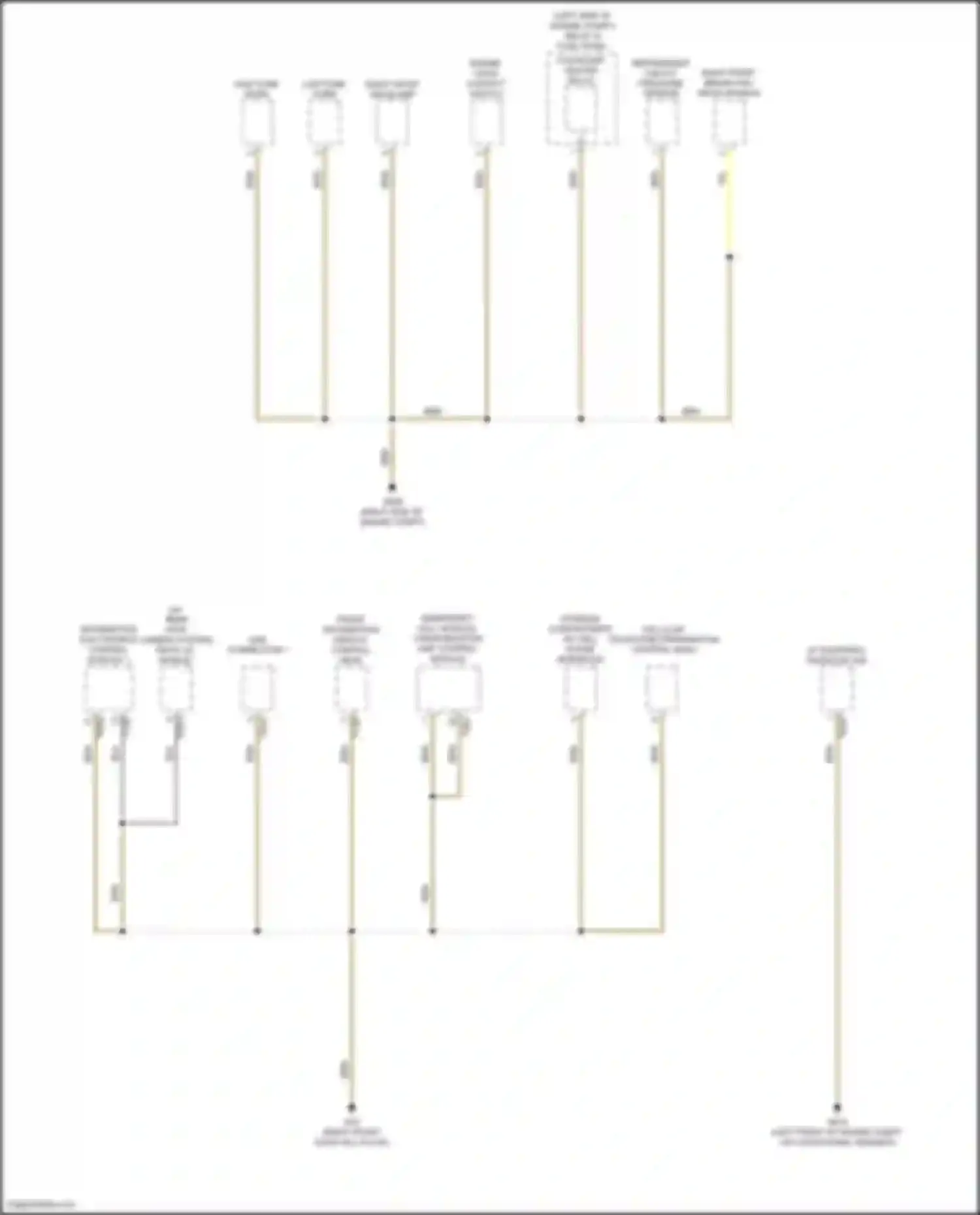 Taos Volkswagen I (2020-2024): Ground distribution circuit (6 of 6)