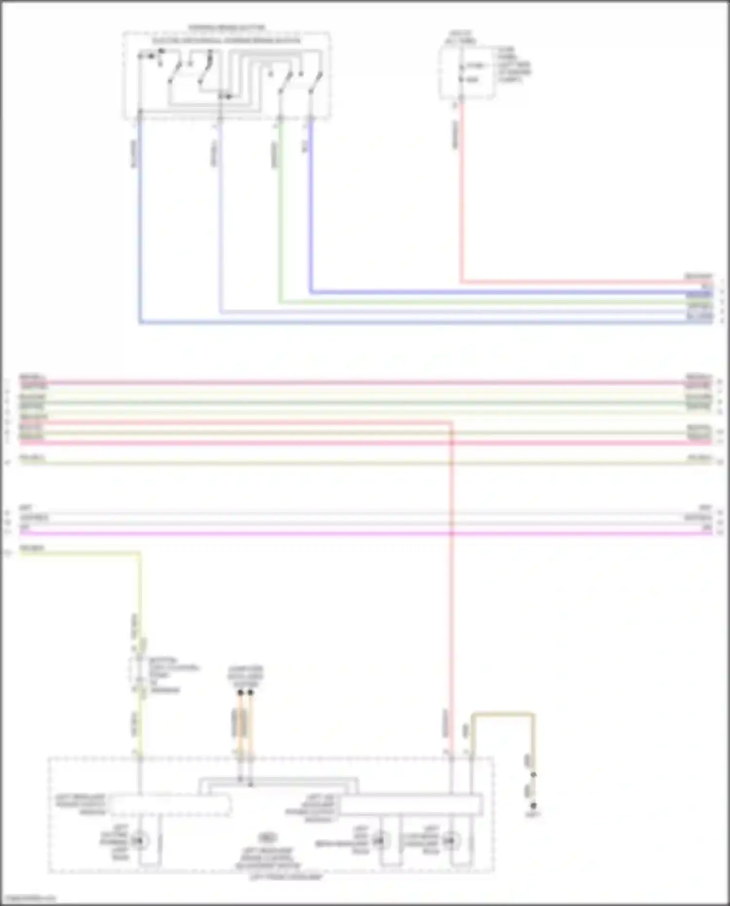 Taos Volkswagen I (2020-2024): Headlights circuit, w/ cornering headlights (2 of 3)