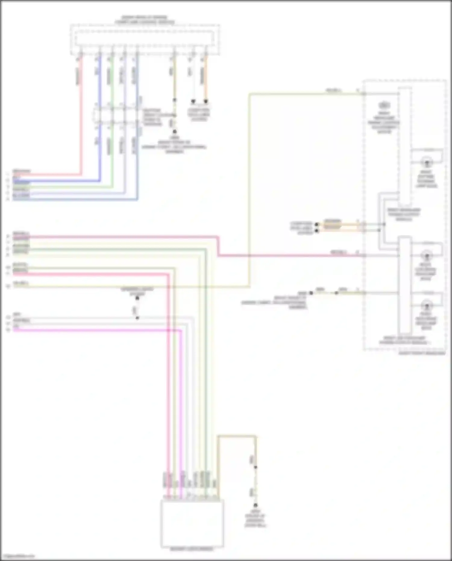 Taos Volkswagen I (2020-2024): Headlights circuit, w/ cornering headlights (3 of 3)
