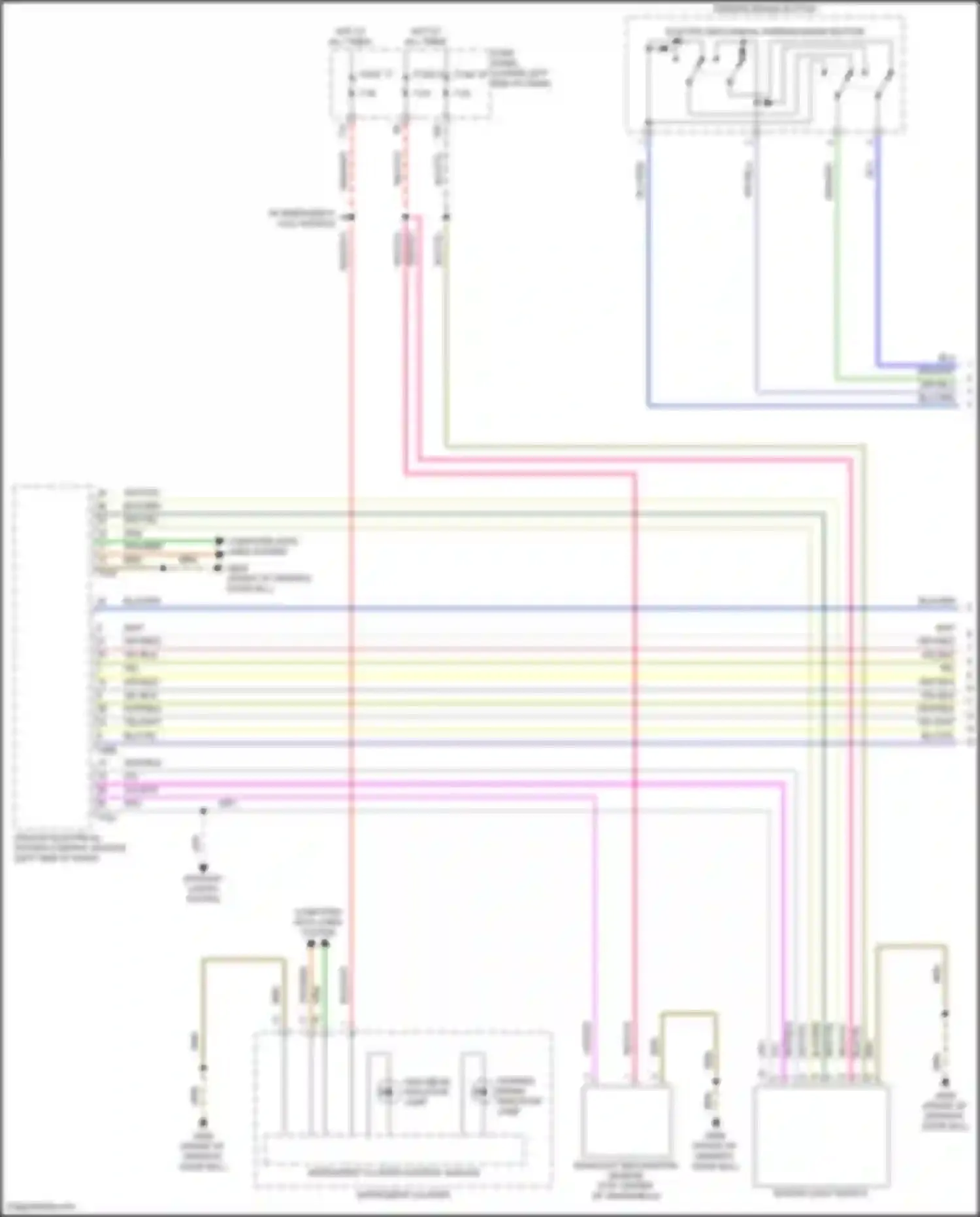 Taos Volkswagen I (2020-2024): Headlights circuit, w/o cornering headlights (1 of 2)