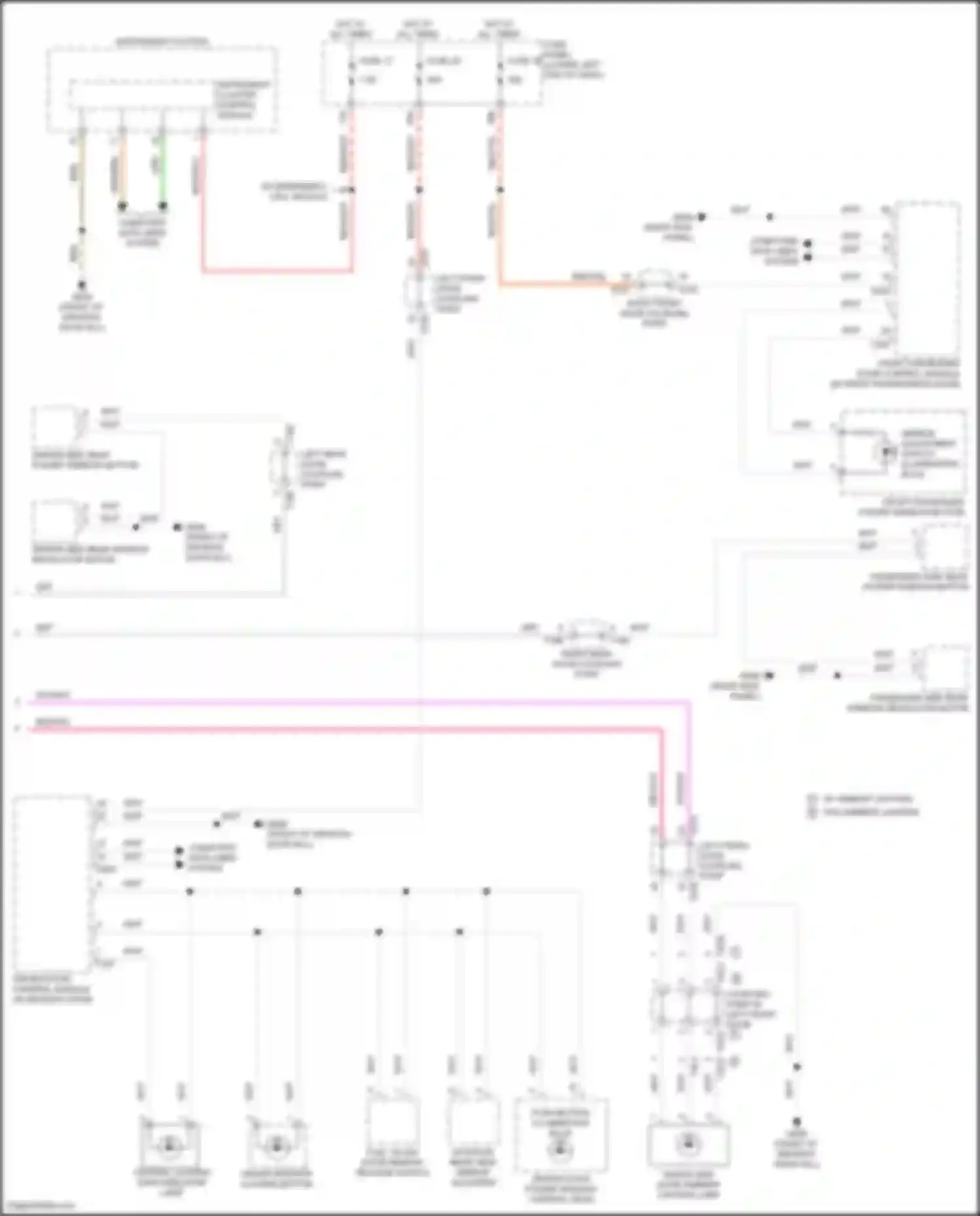 Taos Volkswagen I (2020-2024): Instrument illumination circuit (2 of 2)