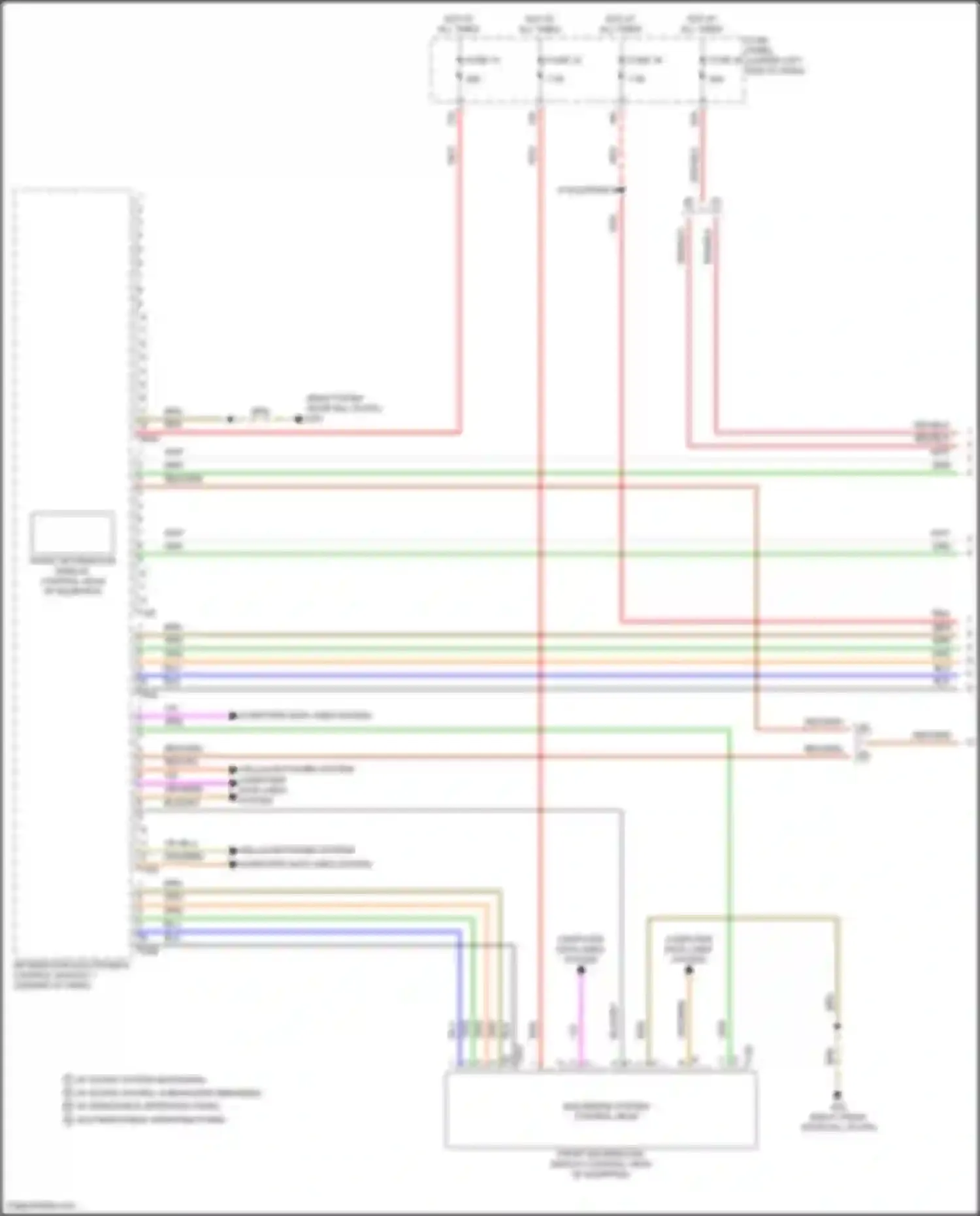 Taos Volkswagen I (2020-2024): Navigation circuit, w/ amplifier (1 of 5)