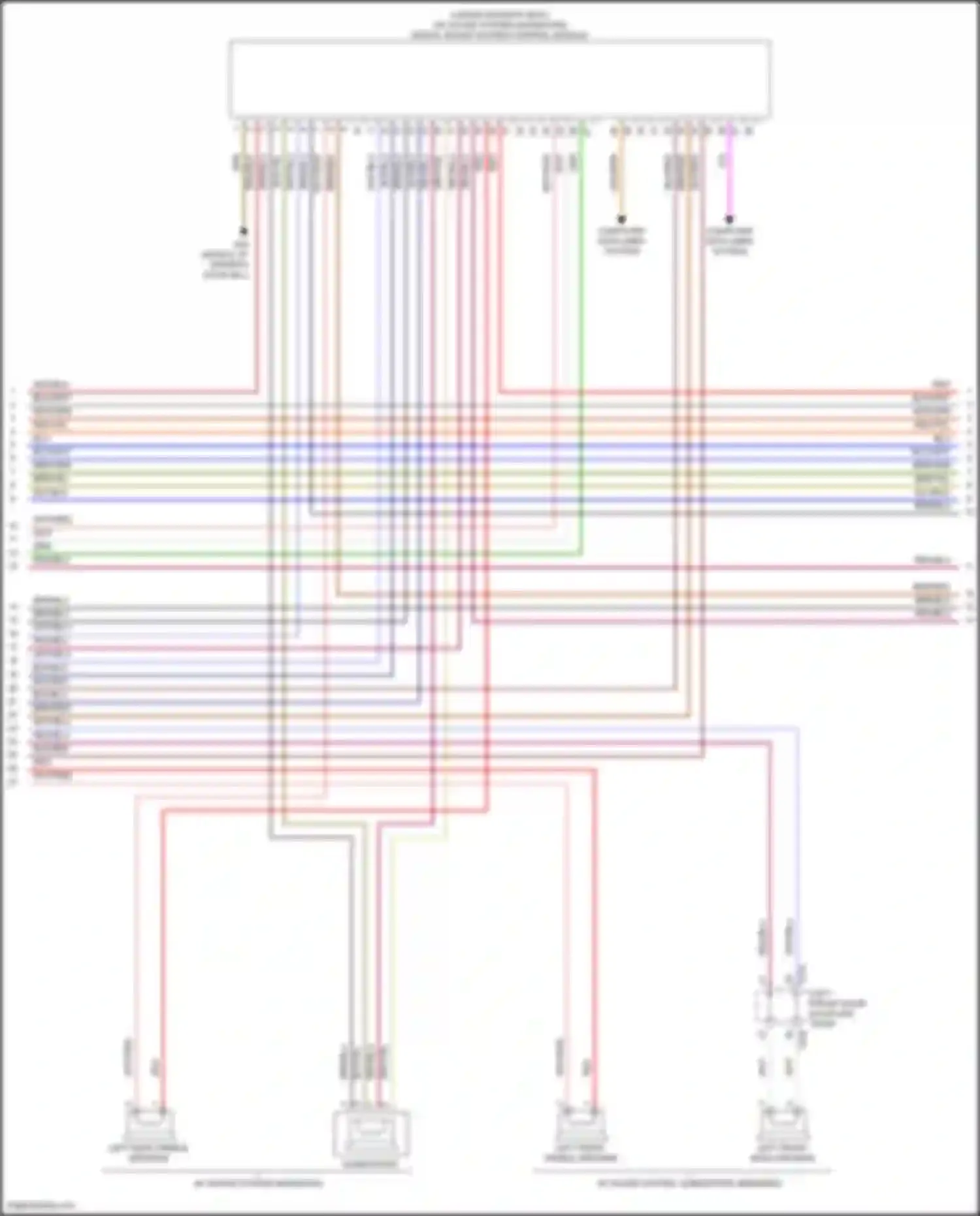 Taos Volkswagen I (2020-2024): Navigation circuit, w/ amplifier (4 of 5)