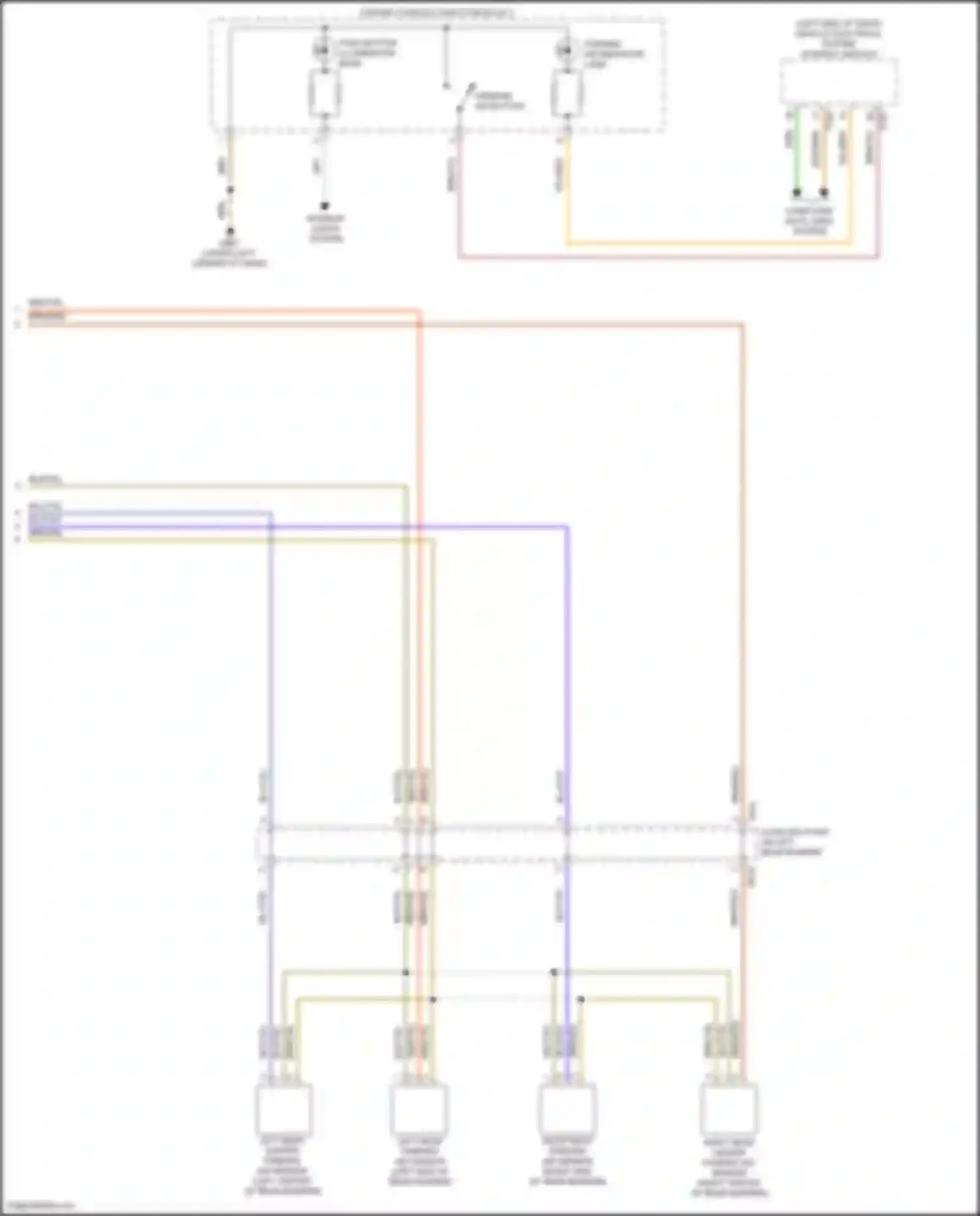 Taos Volkswagen I (2020-2024): Parking assistant circuit (2 of 2)