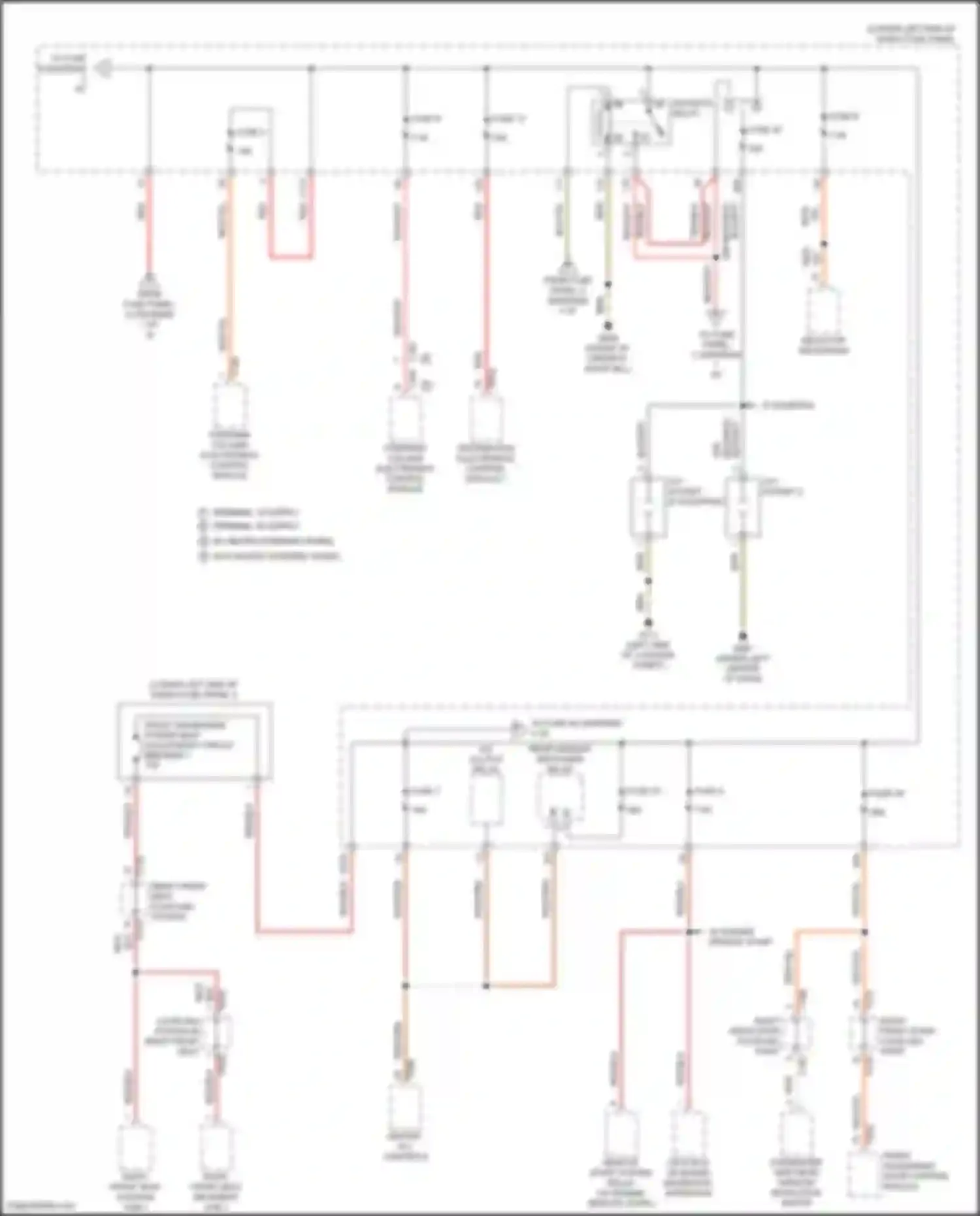 Taos Volkswagen I (2020-2024): Power distribution circuit (3 of 5)