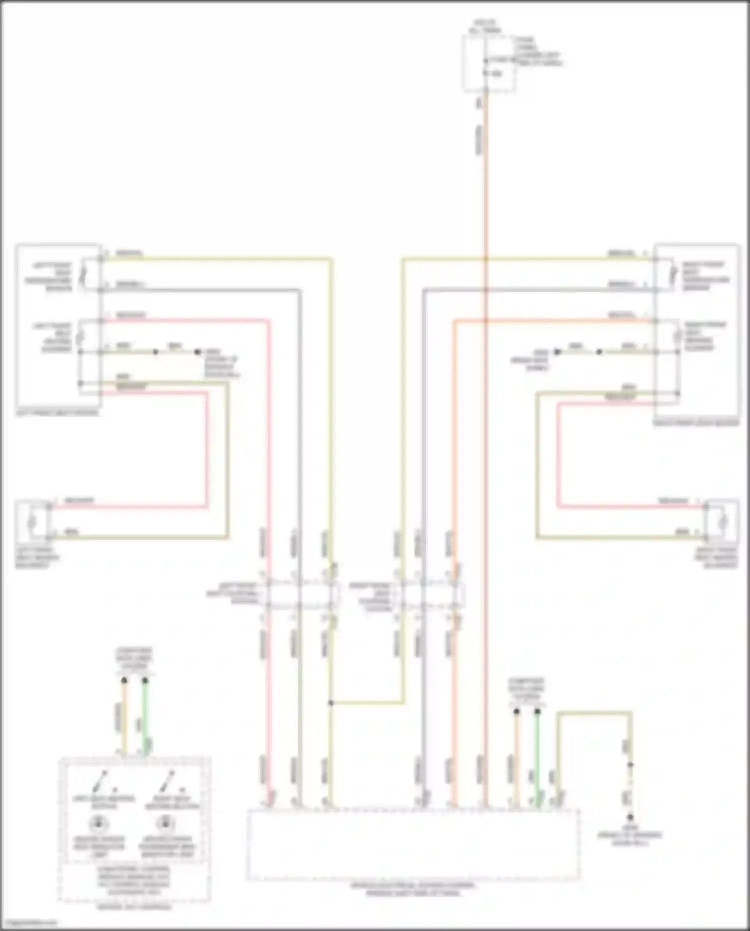 Taos Volkswagen I (2020-2024): Heated seats circuit