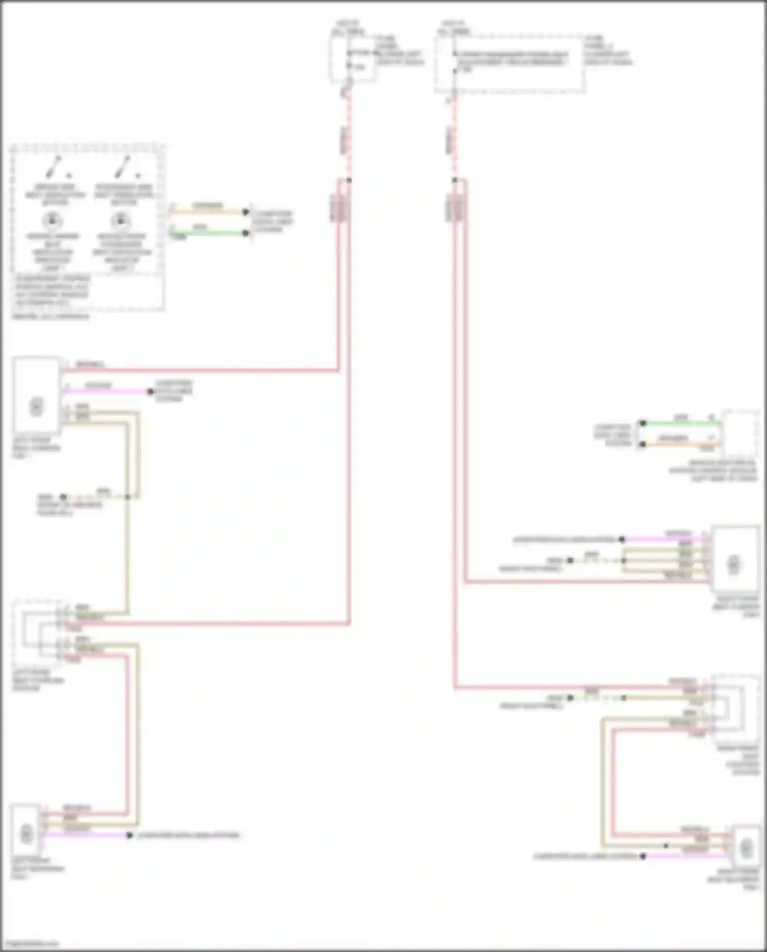 Taos Volkswagen I (2020-2024): Seat ventilation circuit