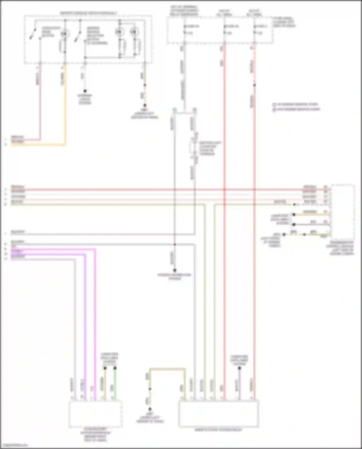 Taos Volkswagen I (2020-2024): Starting circuit (2 of 2)
