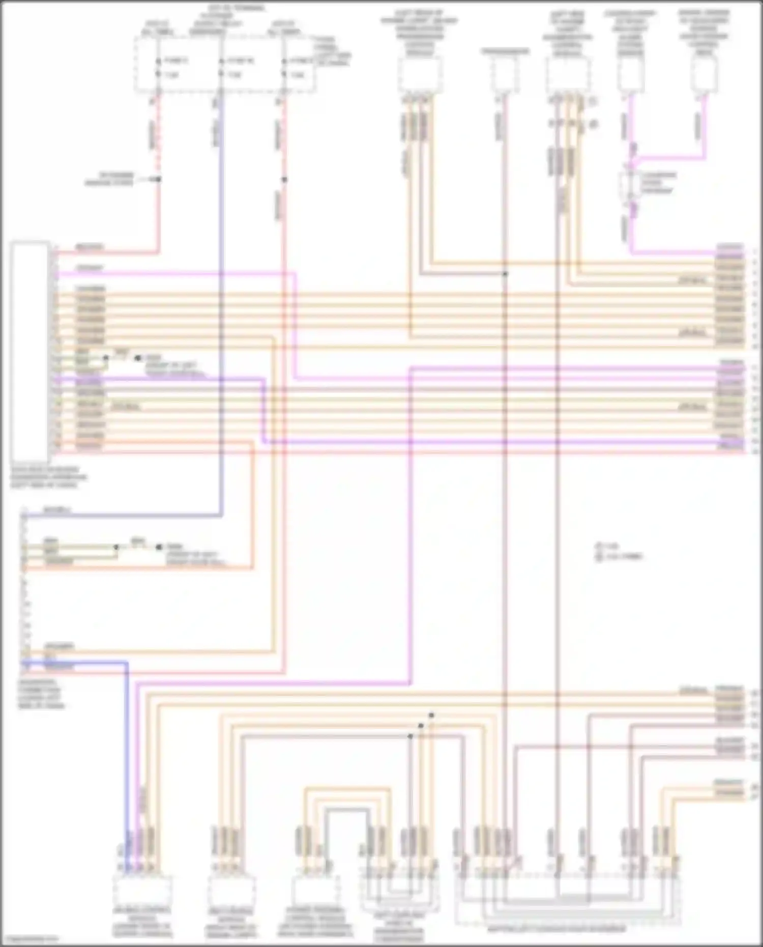 Teramont X Volkswagen I facelift (2021-2024): Computer data lines circuit (1 of 5)