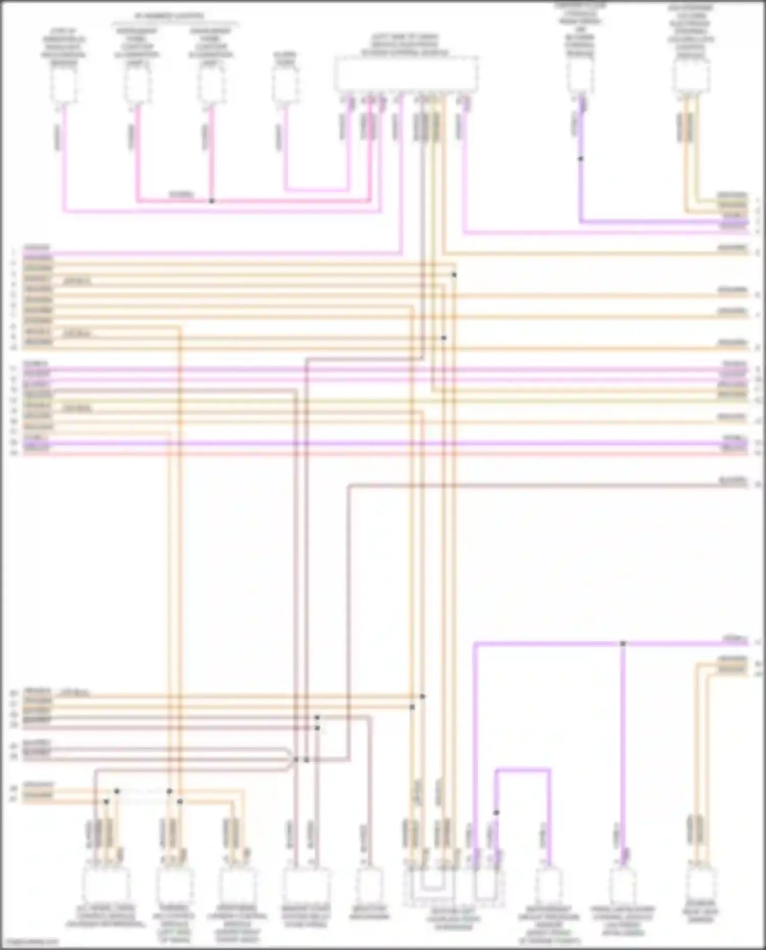 Teramont X Volkswagen I facelift (2021-2024): Computer data lines circuit (2 of 5)