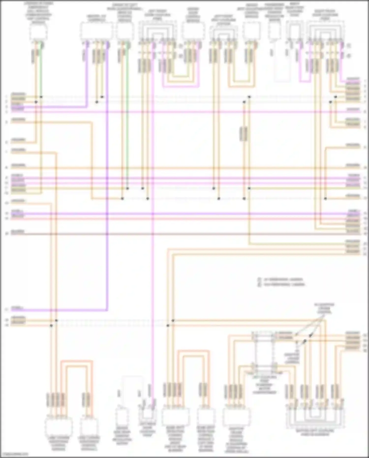 Teramont X Volkswagen I facelift (2021-2024): Computer data lines circuit (3 of 5)