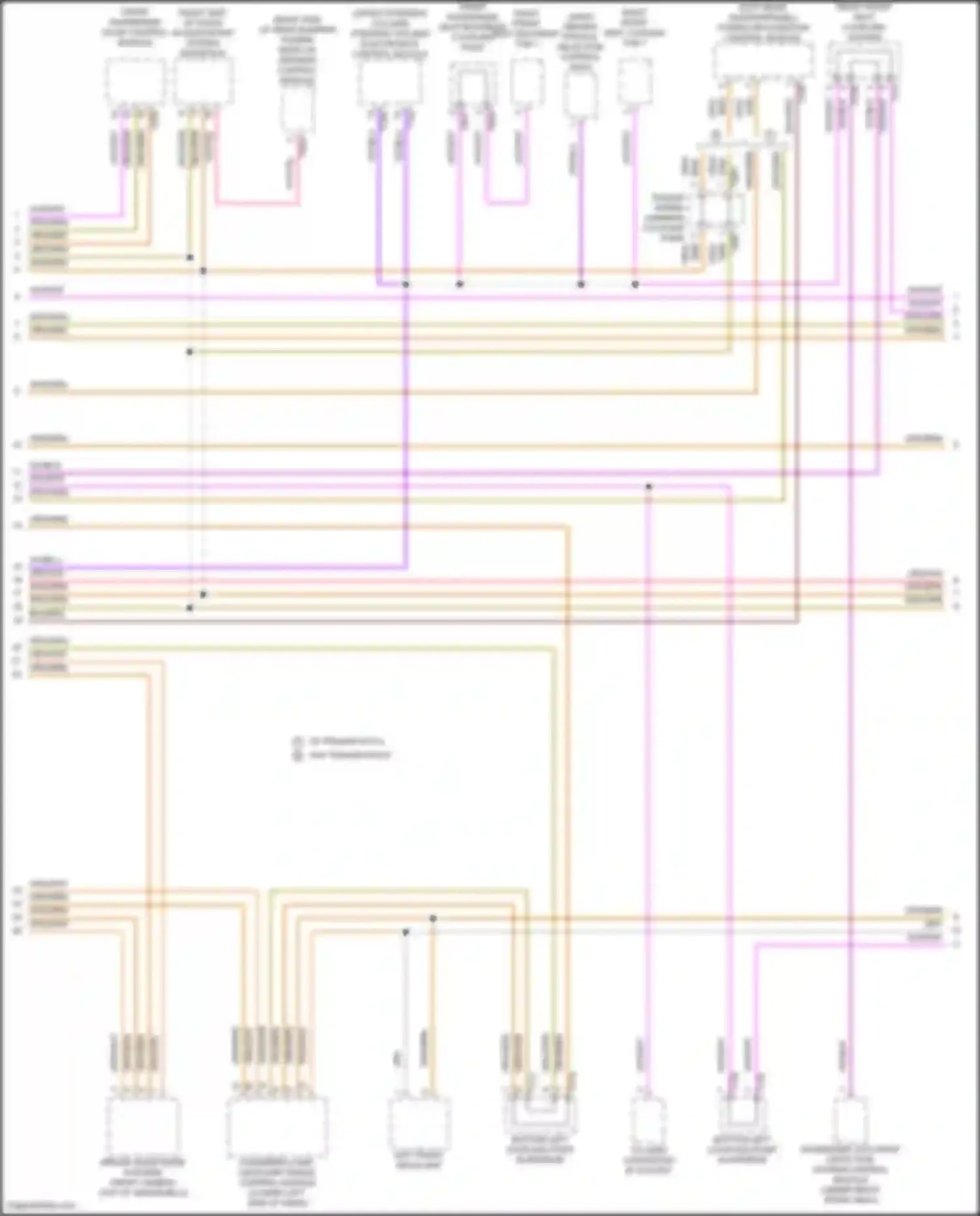 Teramont X Volkswagen I facelift (2021-2024): Computer data lines circuit (4 of 5)