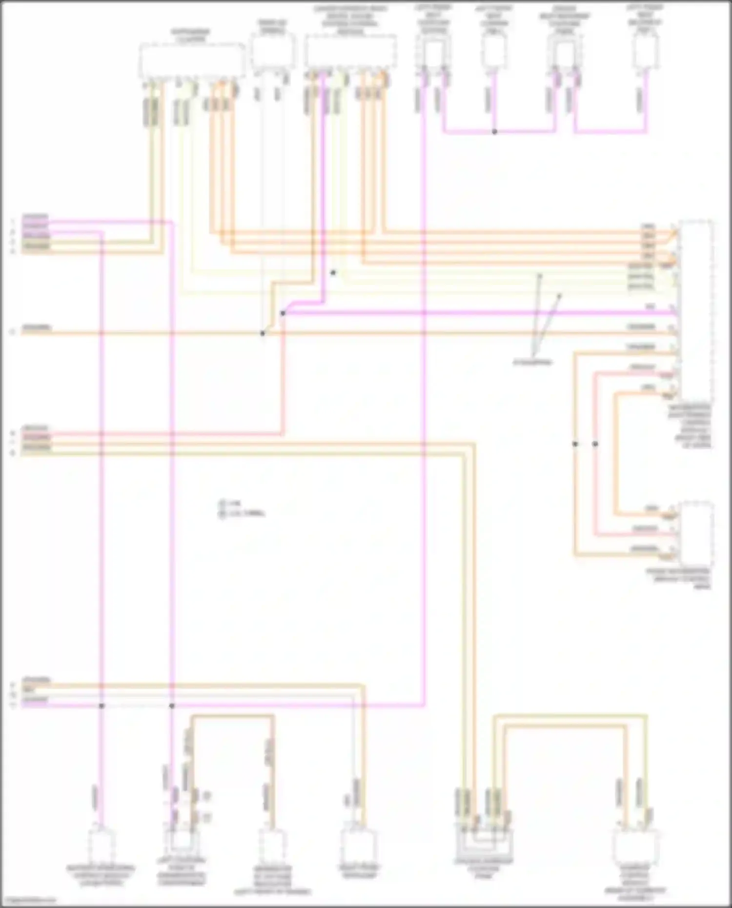 Teramont X Volkswagen I facelift (2021-2024): Computer data lines circuit (5 of 5)