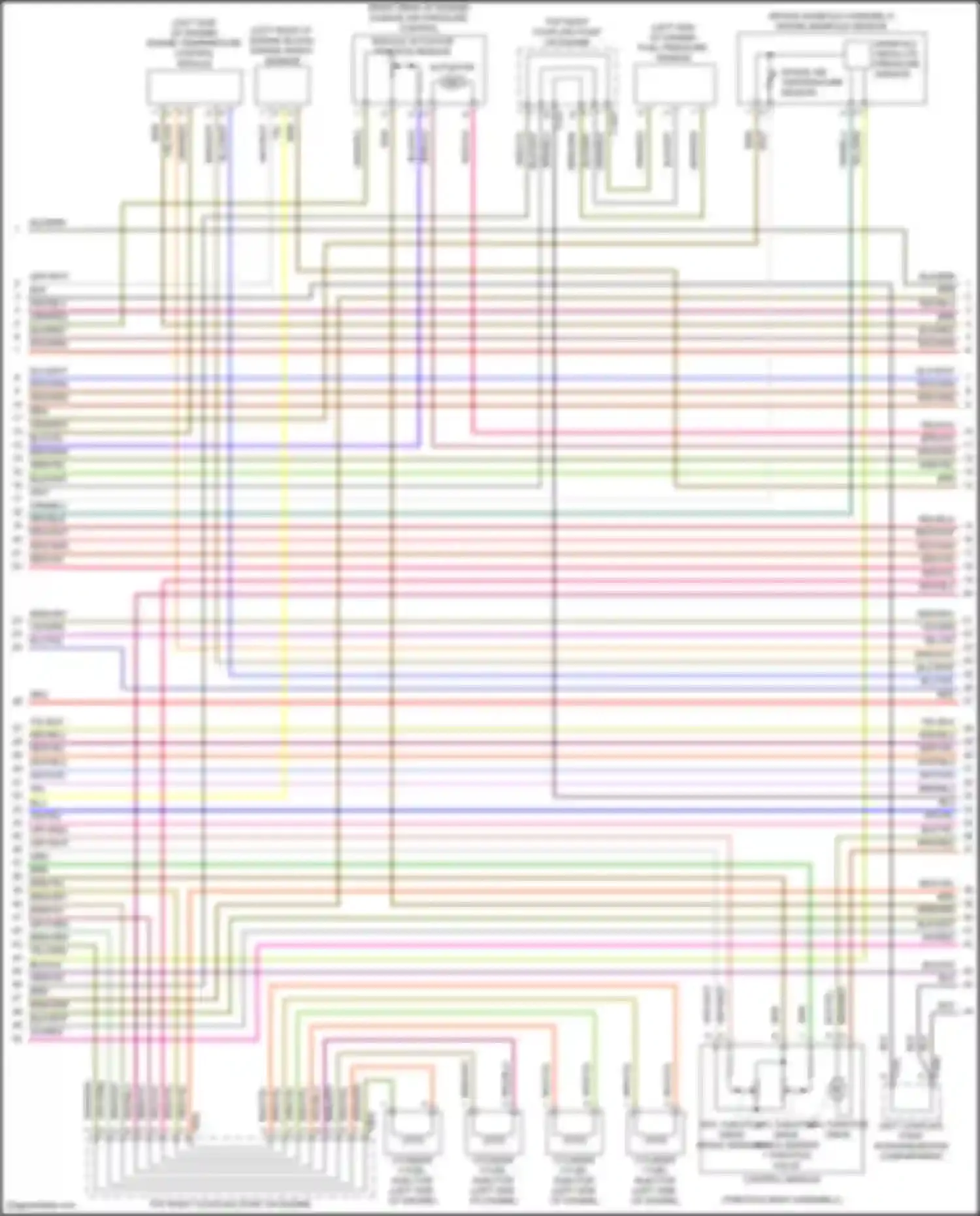 Teramont X Volkswagen I facelift (2021-2024): Wiring diagram engine performance 2.0l turbo (4 of 8)