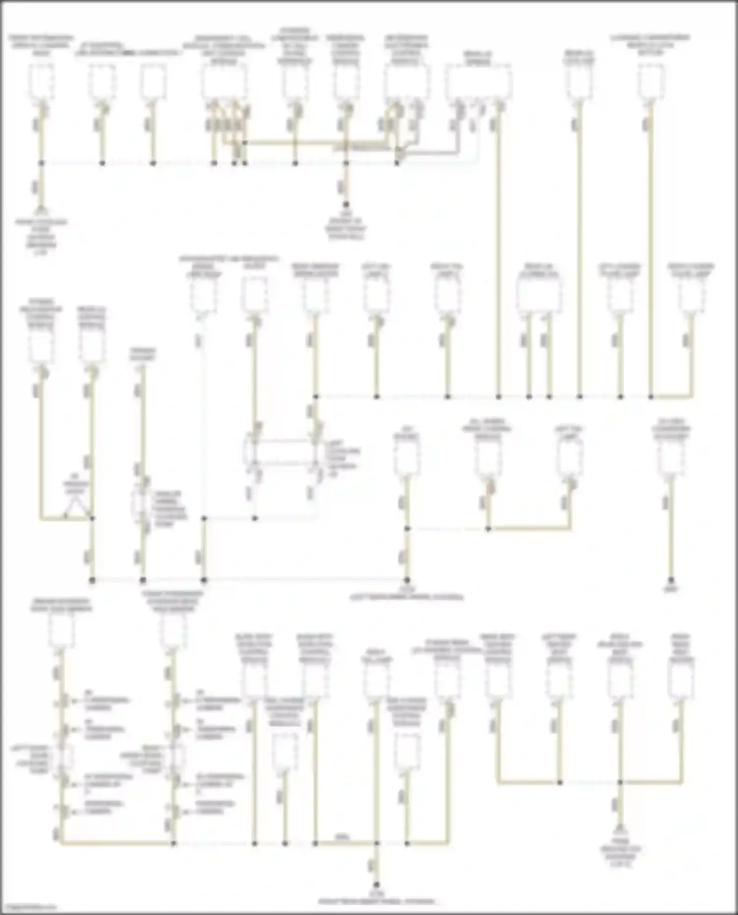 Teramont X Volkswagen I facelift (2021-2024): Ground distribution circuit (5 of 5)