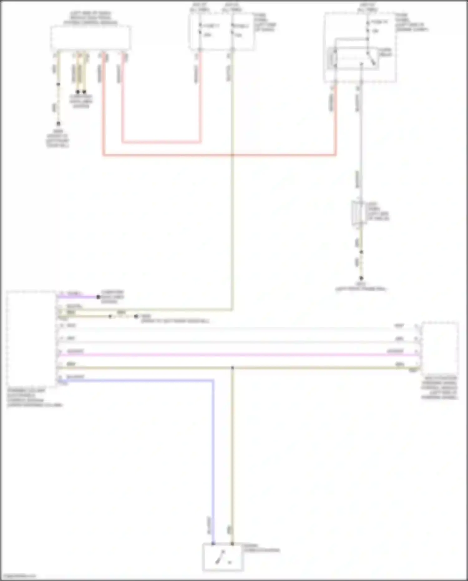 Teramont X Volkswagen I facelift (2021-2024): Horn circuit