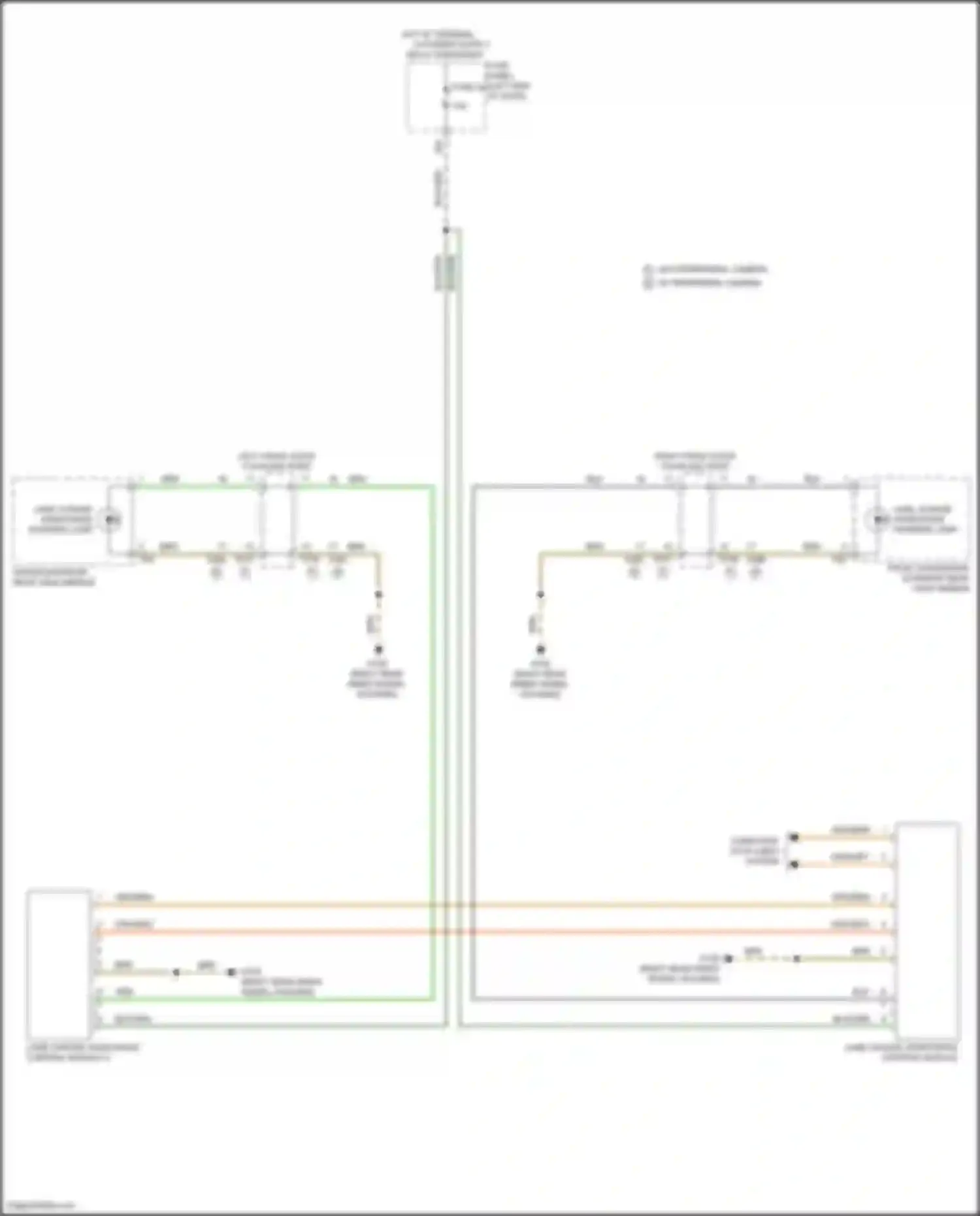 Teramont X Volkswagen I facelift (2021-2024): Lane change assistance circuit