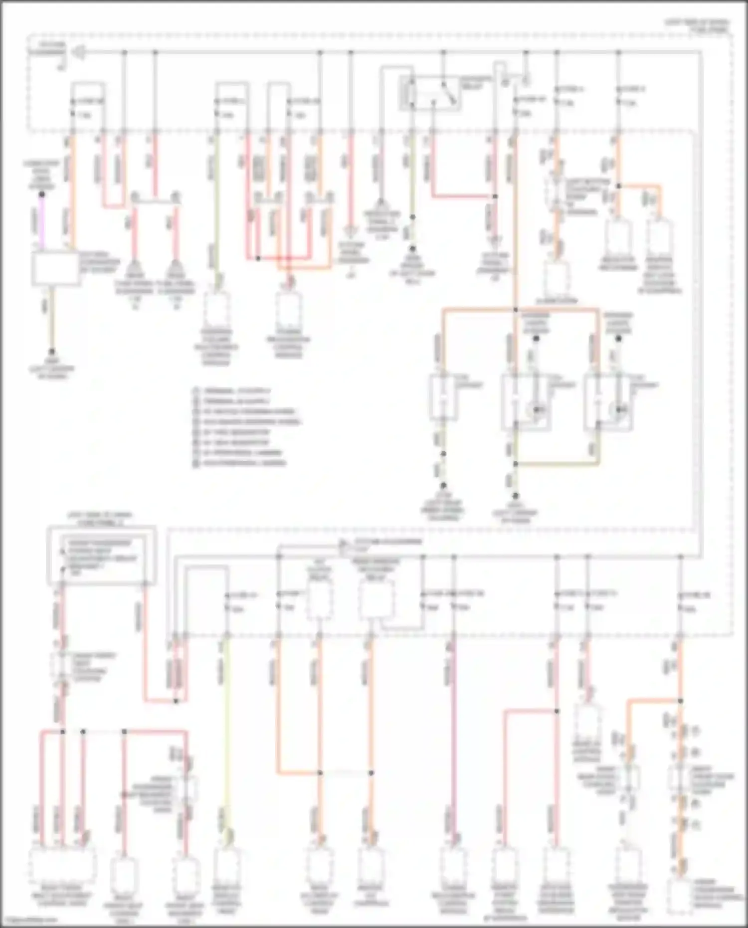 Teramont X Volkswagen I facelift (2021-2024): Power distribution circuit (3 of 5)