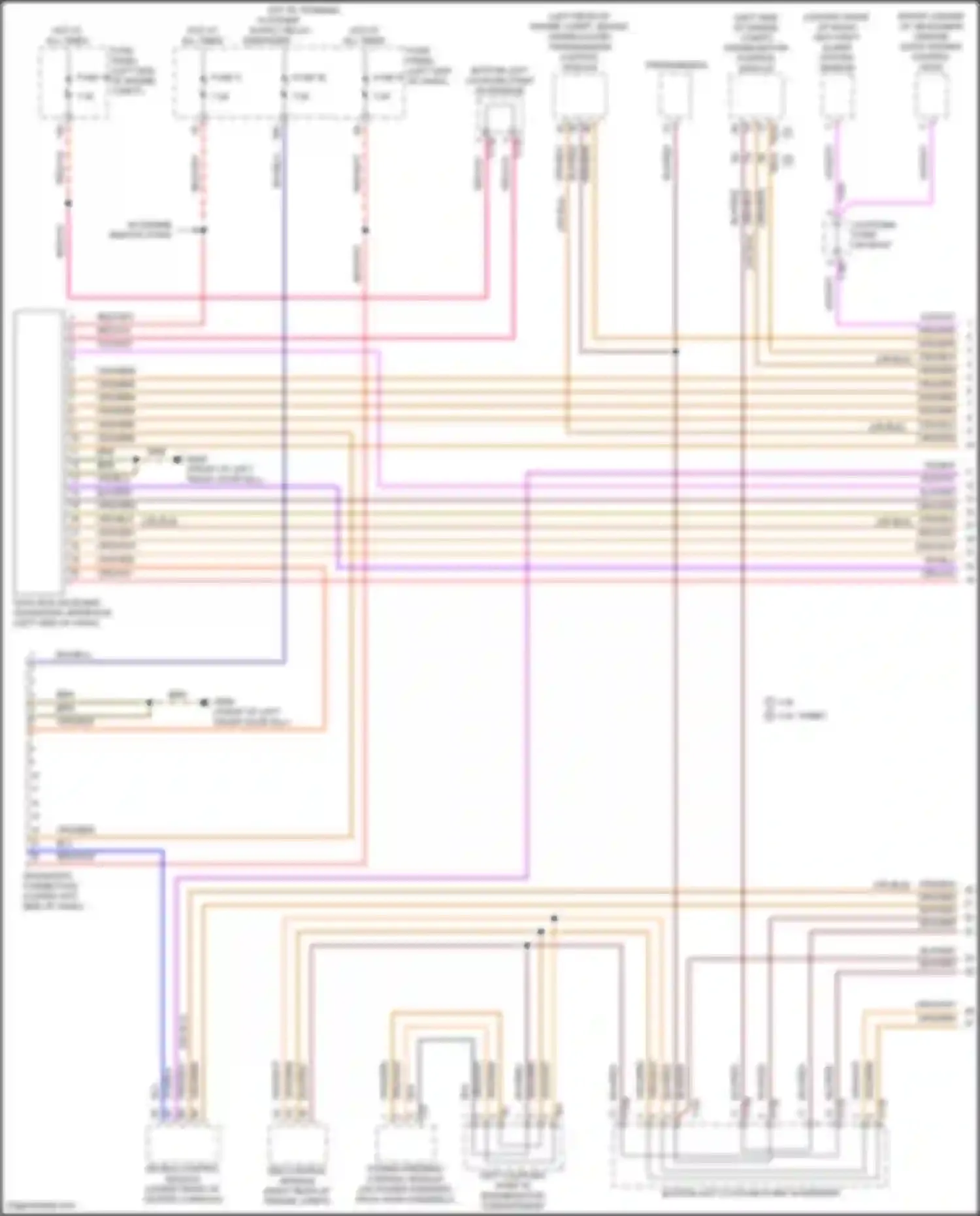 Teramont Volkswagen I facelift (2021-2024): Computer data lines circuit (1 of 5)