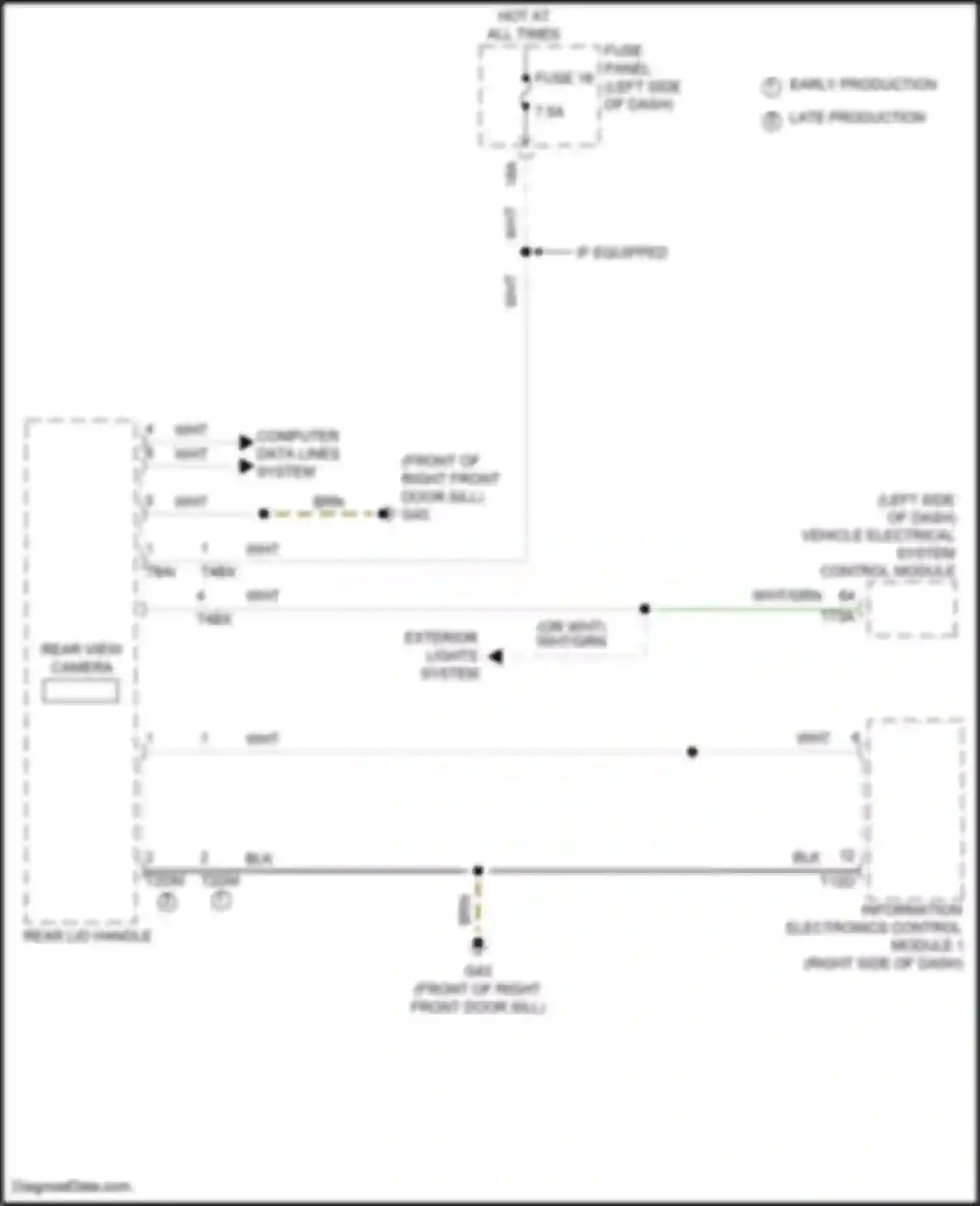 Wiring diagram computer data lines system for Volkswagen Teramont I facelift (2021-2024) (68 of 86)
