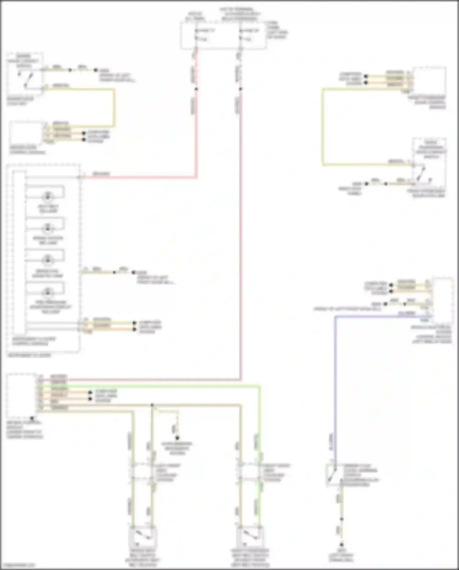 Wiring diagram computer data lines system for Volkswagen Teramont I facelift (2021-2024) (62 of 86)