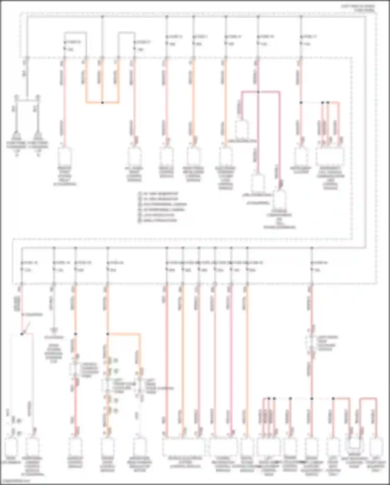 Wiring diagram digital sound system control module for Volkswagen Teramont I facelift (2021-2024) (4 of 5)