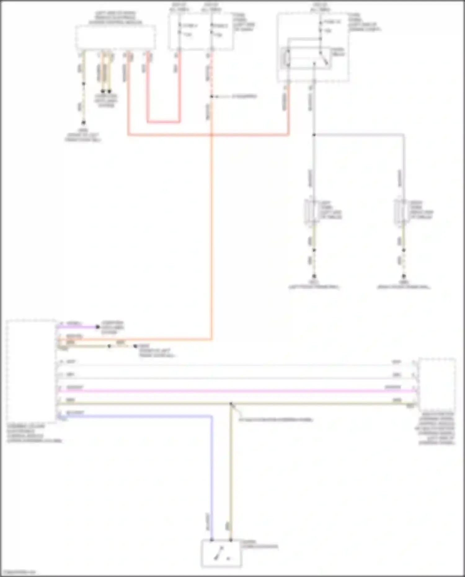 Wiring diagram fuse 4 for Volkswagen Teramont I facelift (2021-2024) (4 of 14)