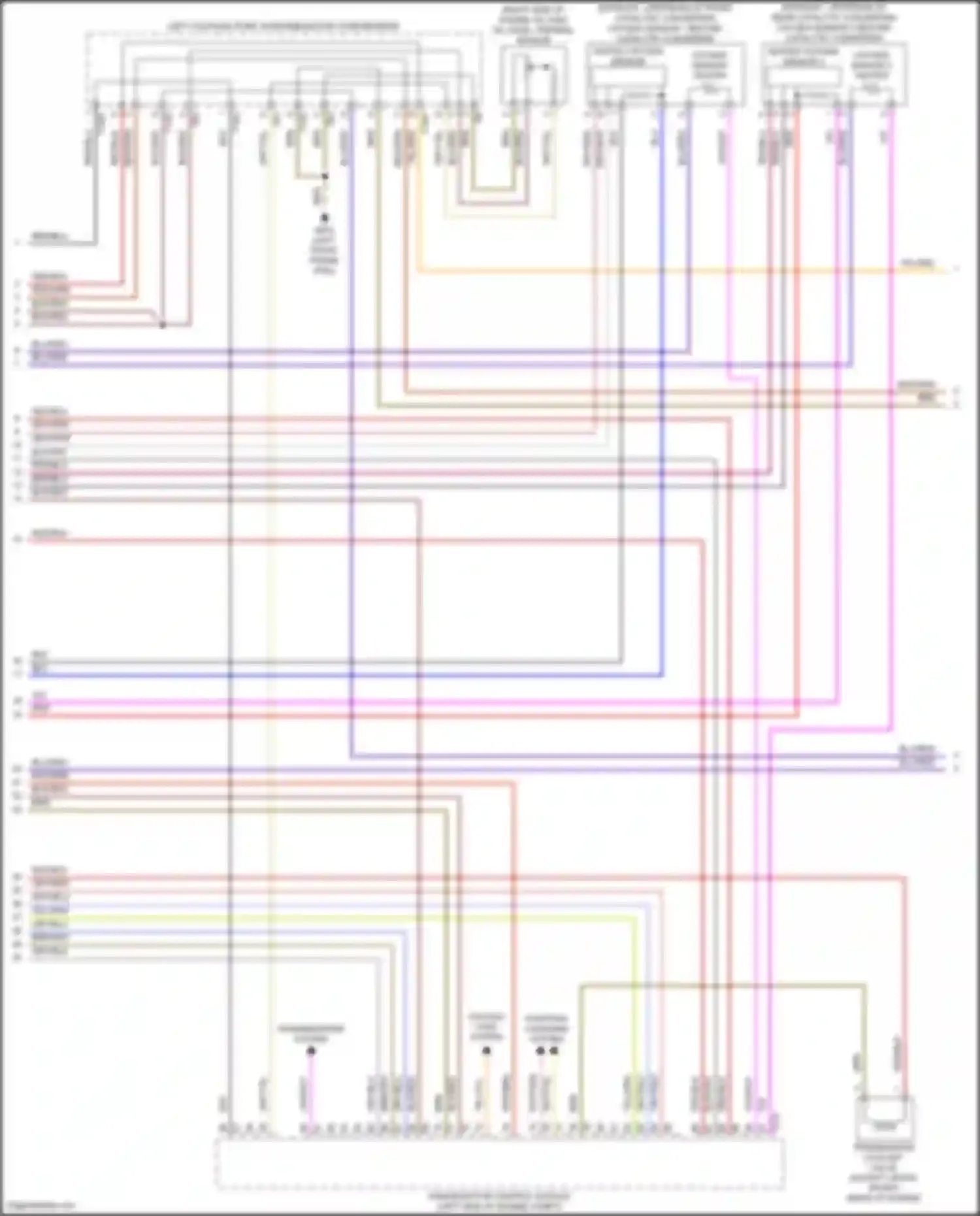Wiring diagram oxygen sensor 2 heater for Volkswagen Teramont I facelift (2021-2024) (1 of 1)