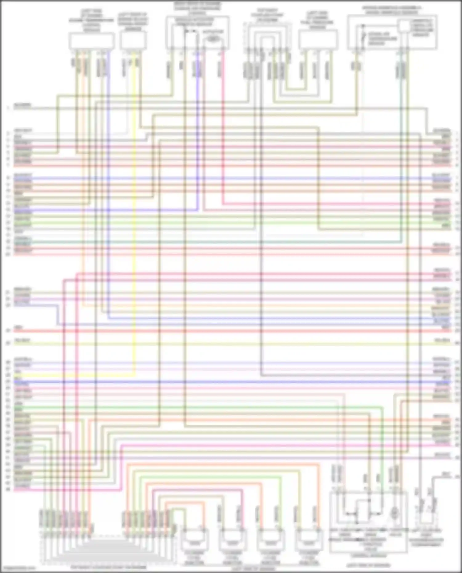 Teramont Volkswagen I (2017-2021): Wiring diagram engine performance 2.0l turbo (4 of 8)