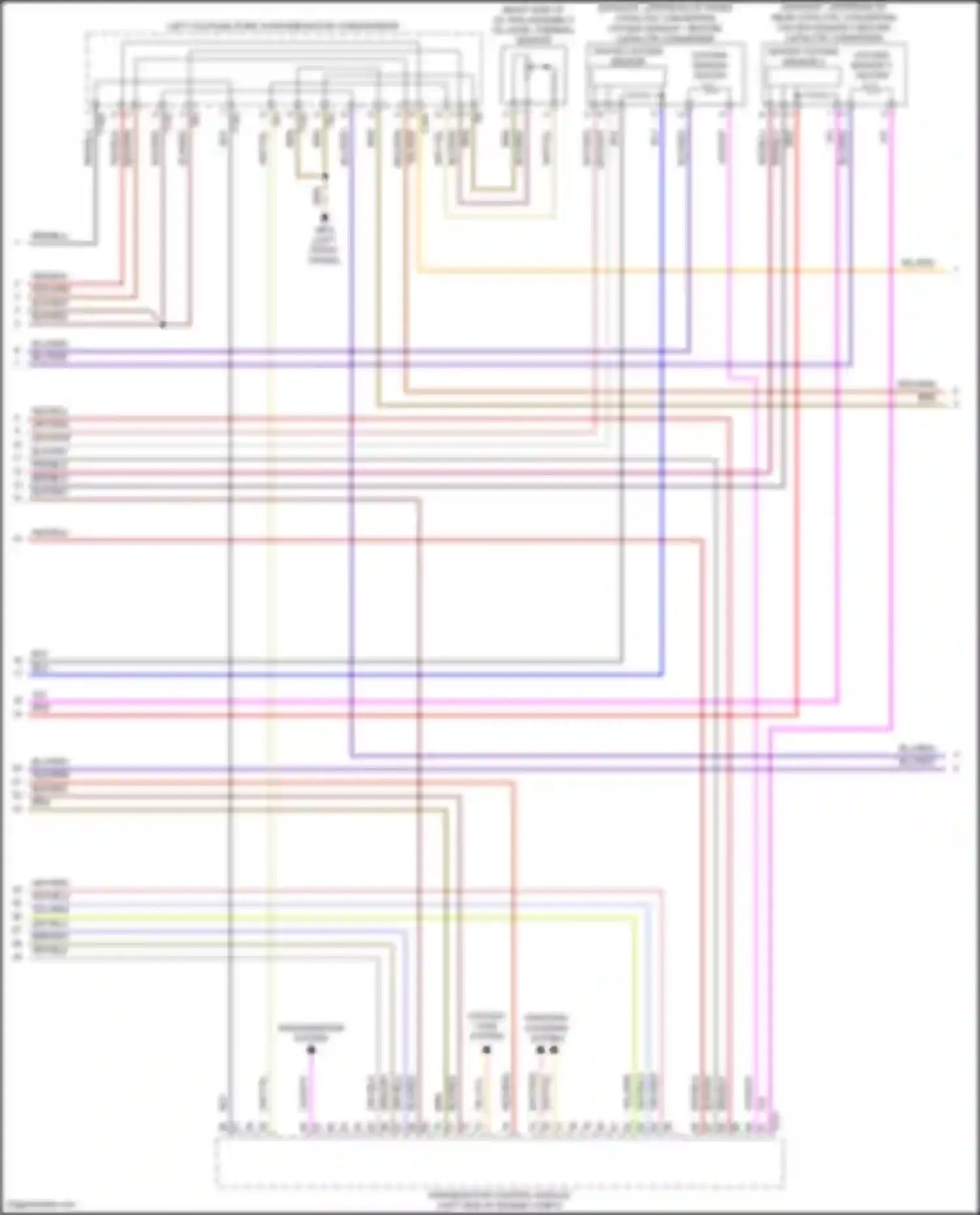Teramont Volkswagen I (2017-2021): Wiring diagram engine performance 3.6l (4 of 7)