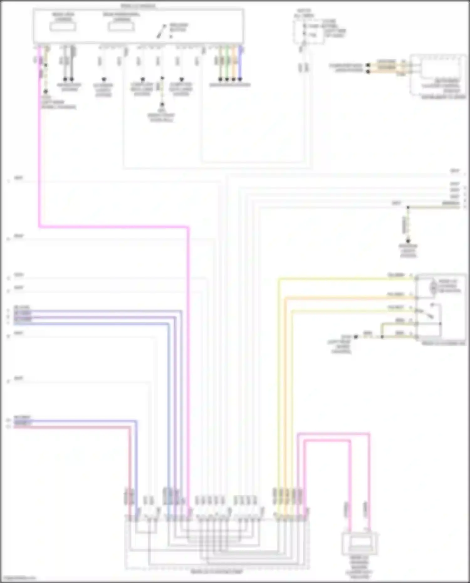 Wiring diagram computer data lines system for Volkswagen Teramont I (2017-2021) (59 of 76)