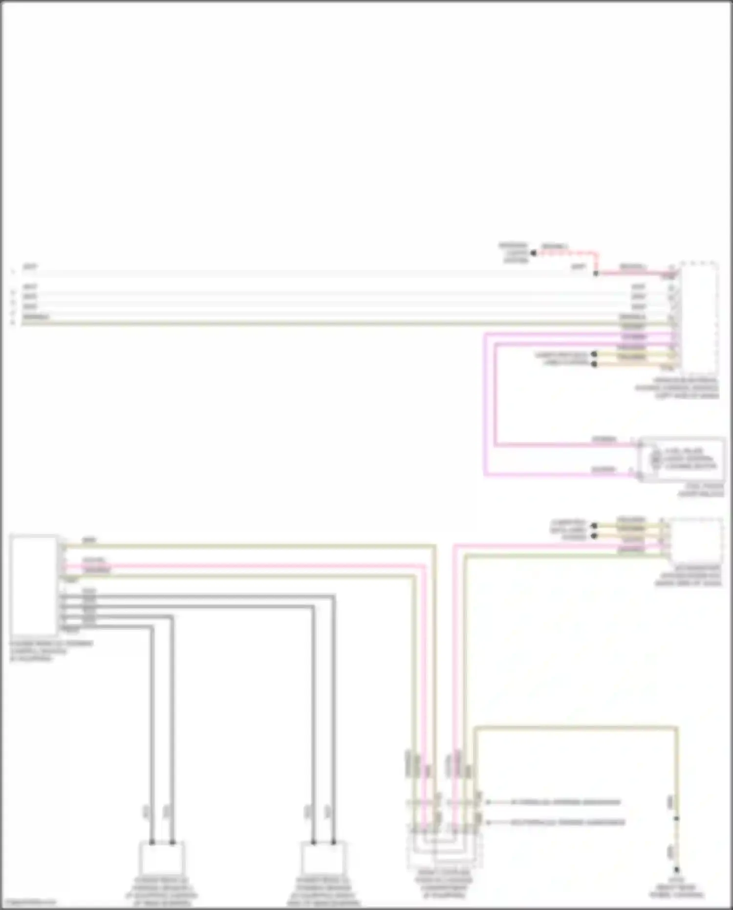 Wiring diagram computer data lines system for Volkswagen Teramont I (2017-2021) (60 of 76)