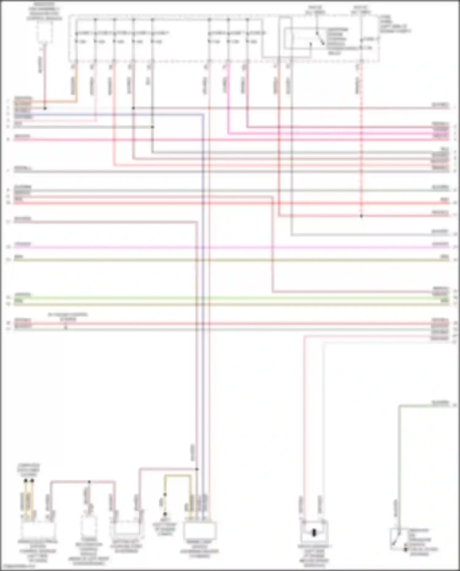 Tiguan R Volkswagen II facelift (2020-2024): Wiring diagram engine performance 2.0l turbo (3 of 10)
