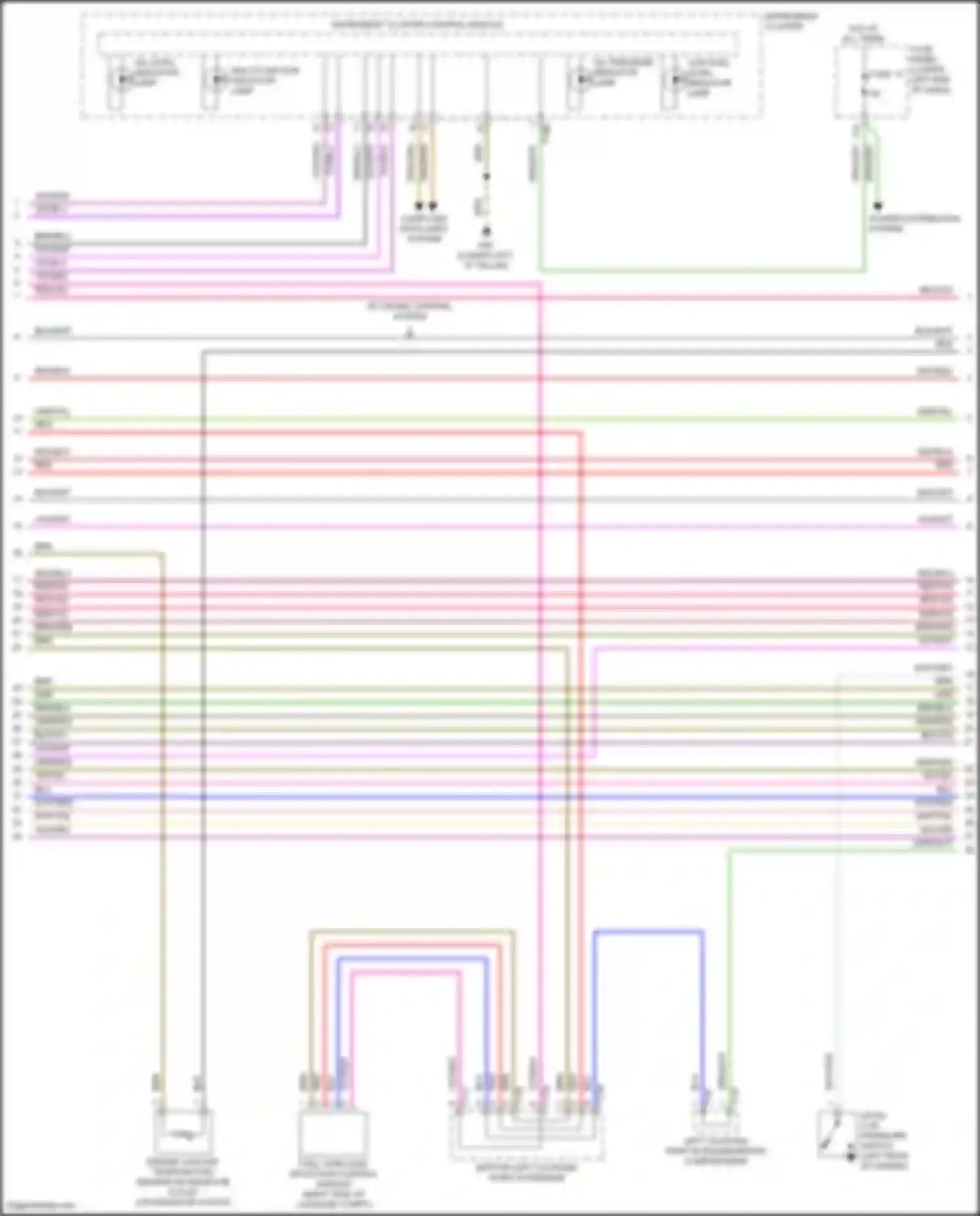 Tiguan R Volkswagen II facelift (2020-2024): Wiring diagram engine performance 2.0l turbo (9 of 10)