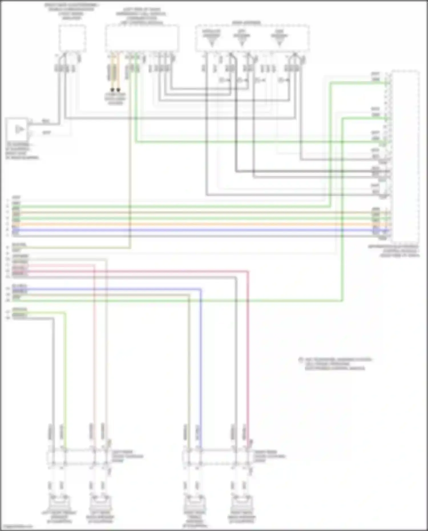 Tiguan R Volkswagen II facelift (2020-2024): Navigation circuit, w/ amplifier (4 of 4)