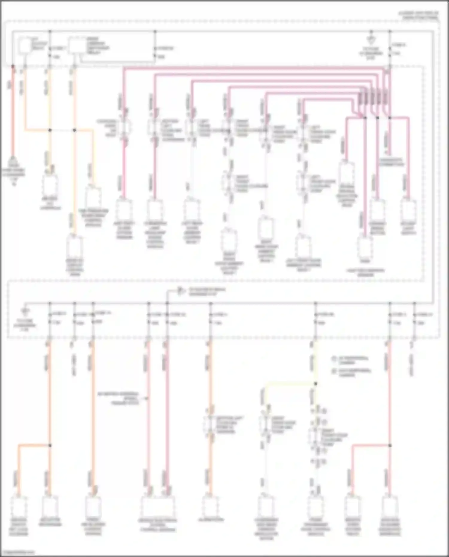 Tiguan R Volkswagen II facelift (2020-2024): Power distribution circuit (3 of 8)